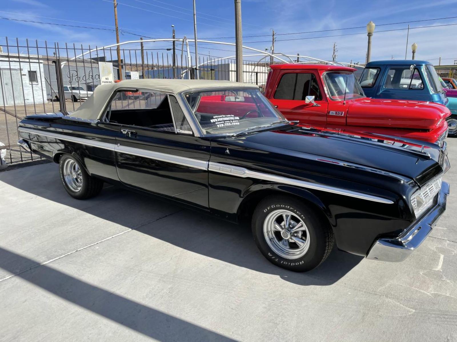 1964 Black Plymouth Other , located at 119 E Andy Devine Ave., Kingman, AZ, 86401, (928) 753-1946, 0.000000, 0.000000 - 383 4 speed Still have original 3 on the tree New tires A-C Bluetooth radio convertible New top - Photo #0