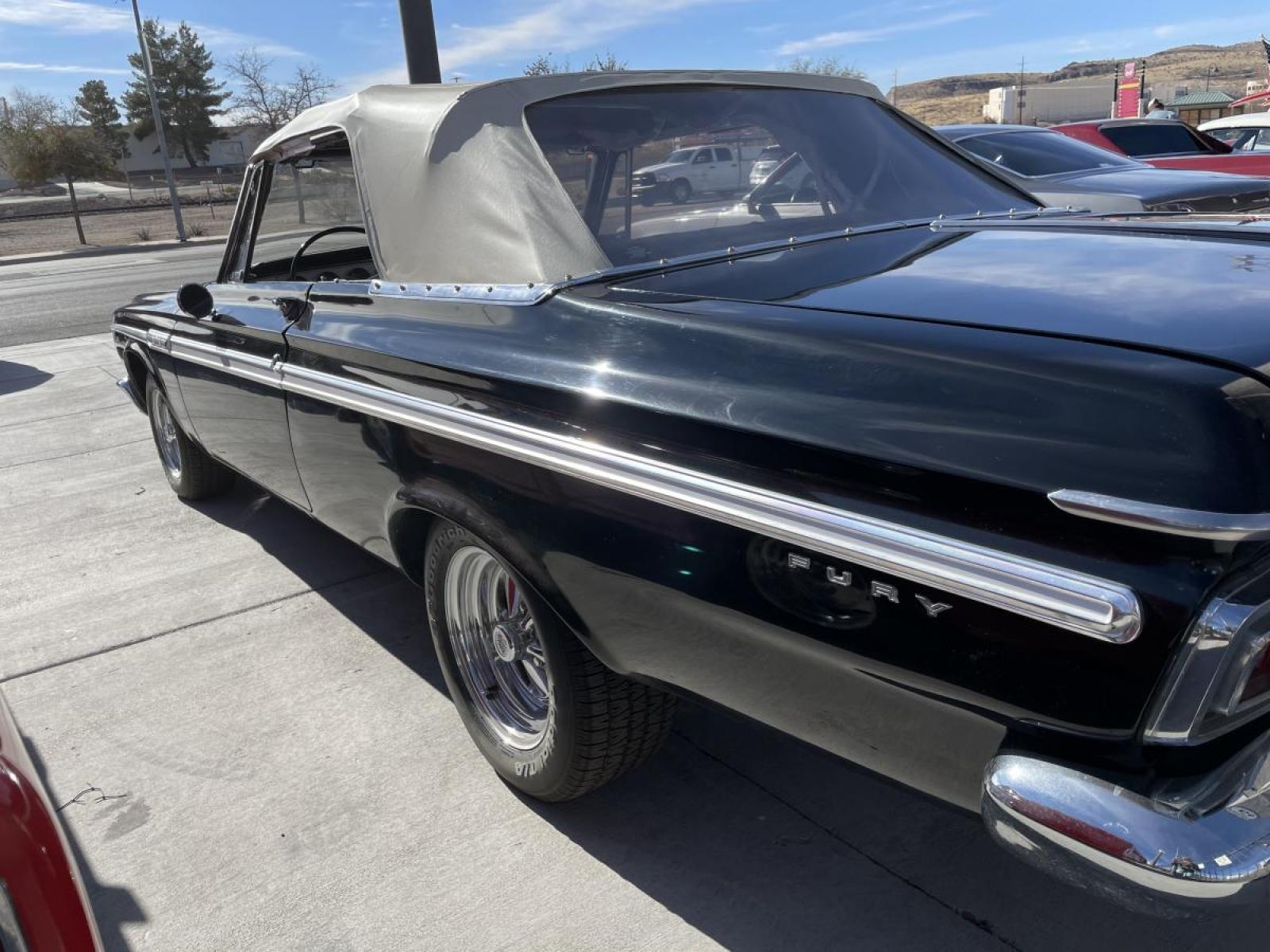 1964 Black Plymouth Other , located at 119 E Andy Devine Ave., Kingman, AZ, 86401, (928) 753-1946, 0.000000, 0.000000 - 383 4 speed Still have original 3 on the tree New tires A-C Bluetooth radio convertible New top - Photo #1