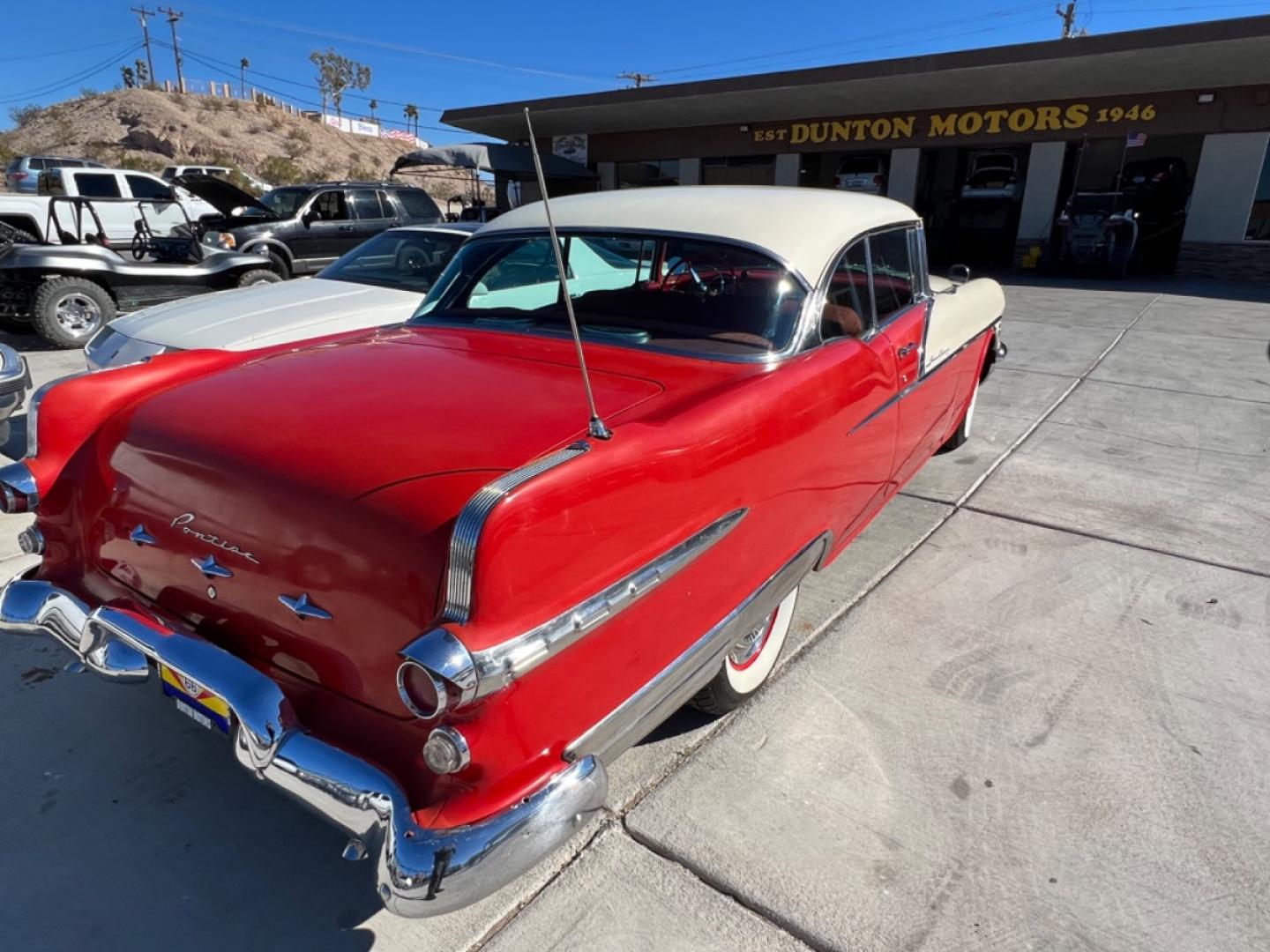 1956 Red pontiac Star chief , located at 2190 Hwy 95, Bullhead City, AZ, 86442, (928) 704-0060, 0.000000, 0.000000 - 1956 Pontiac Starchief Original 52,539 Original Miles. . Stored over 30+ years in air conditioned storage . We added vintage air conditioning. works amazing. this car gets ice cold a/c on the inside . . This car is very rare with the original paint and original interior. Actual miles of 52,539. 32 - Photo#12
