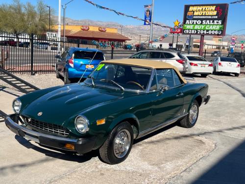 1978 Fiatt 1800 convertible. completely gone through. lots of new parts. runs great. 