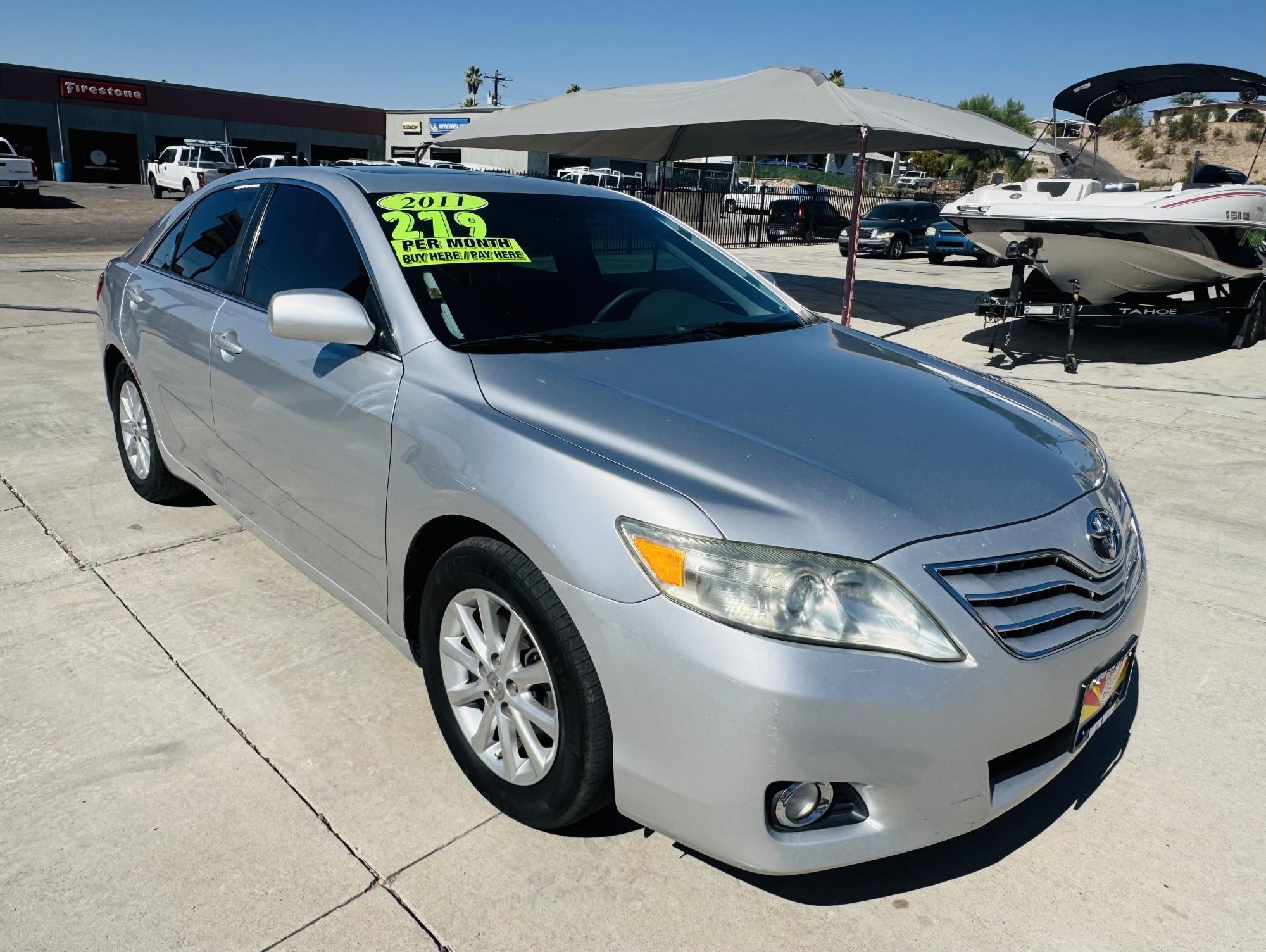 photo of 2011 Toyota Camry XLE leather moonroof loaded. 