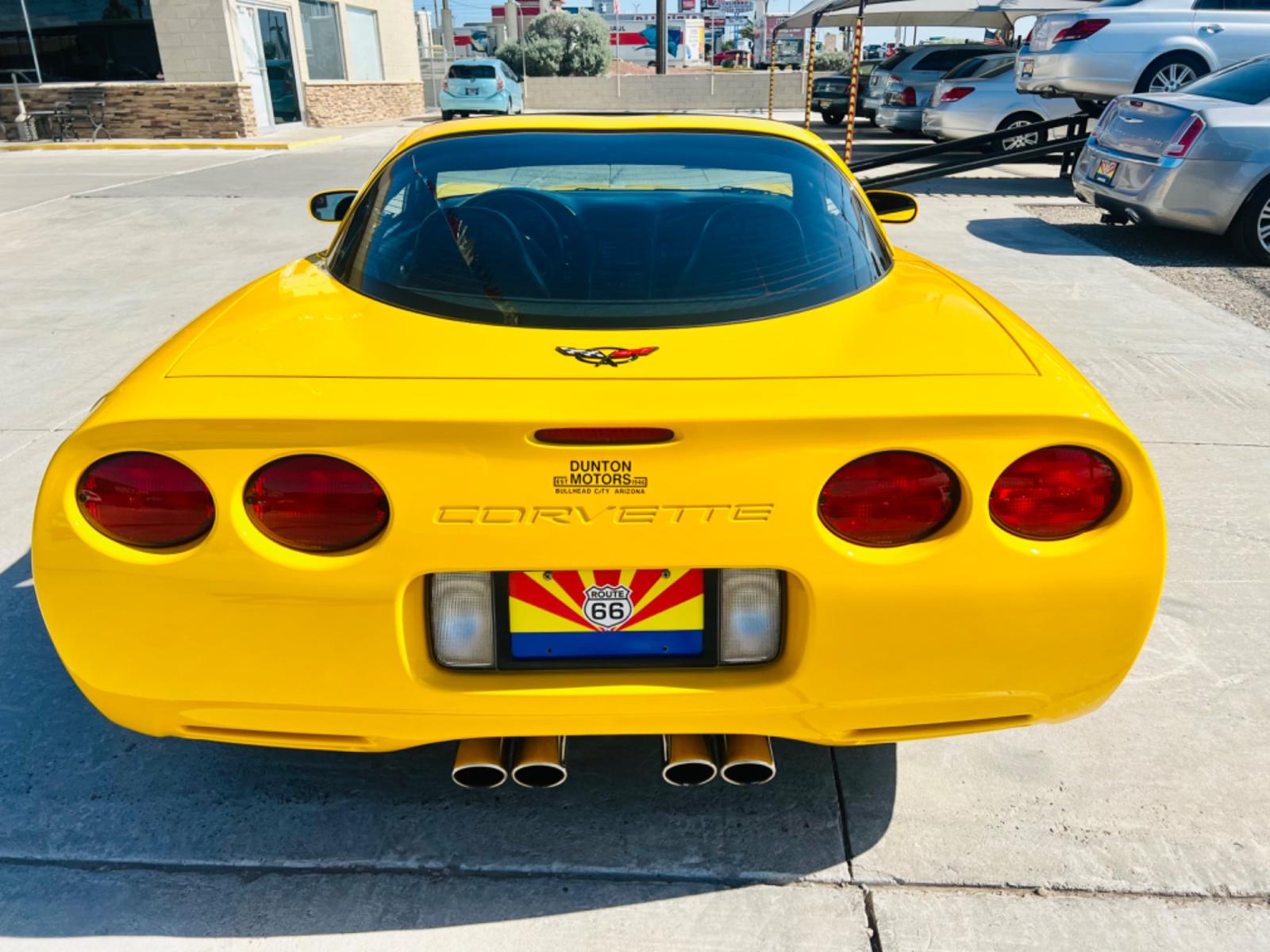 2000 Yellow Chevrolet Corvette Coupe (1G1YY22G7Y5) with an 5.7L V8 OHV 16V engine, located at 2190 Hwy 95, Bullhead City, AZ, 86442, (928) 704-0060, 0.000000, 0.000000 - 2000 Chevrolet Corvette Coupe. 84k miles. Always garaged. 2 owner clean carfax. Michelin tires. In excellent condition. - Photo #3