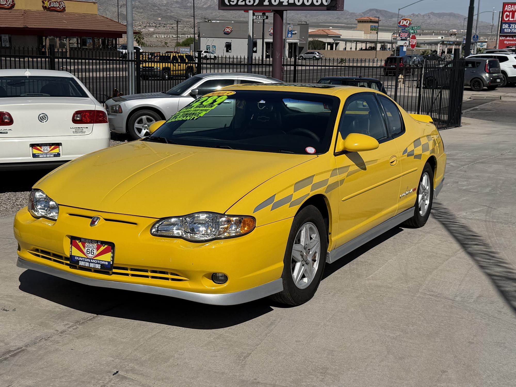 photo of 2003 Chevrolet Monte Carlo SS. we finance !!!!! 3.8 V6 custom wheels /tires. always garaged. 