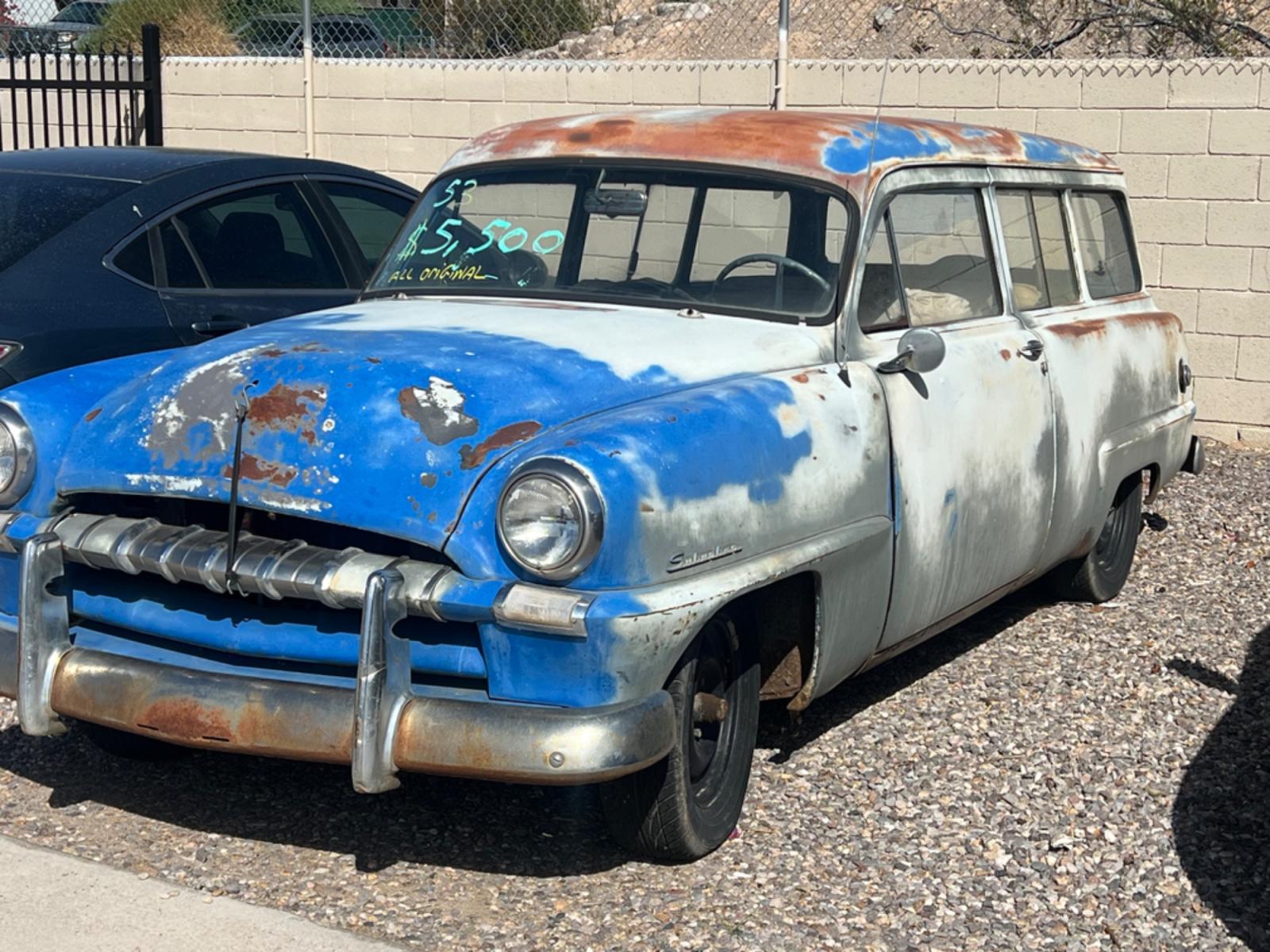 1953 Silver Plymouth Suburban , located at 2190 Hwy 95, Bullhead City, AZ, 86442, (928) 704-0060, 0.000000, 0.000000 - Photo #0