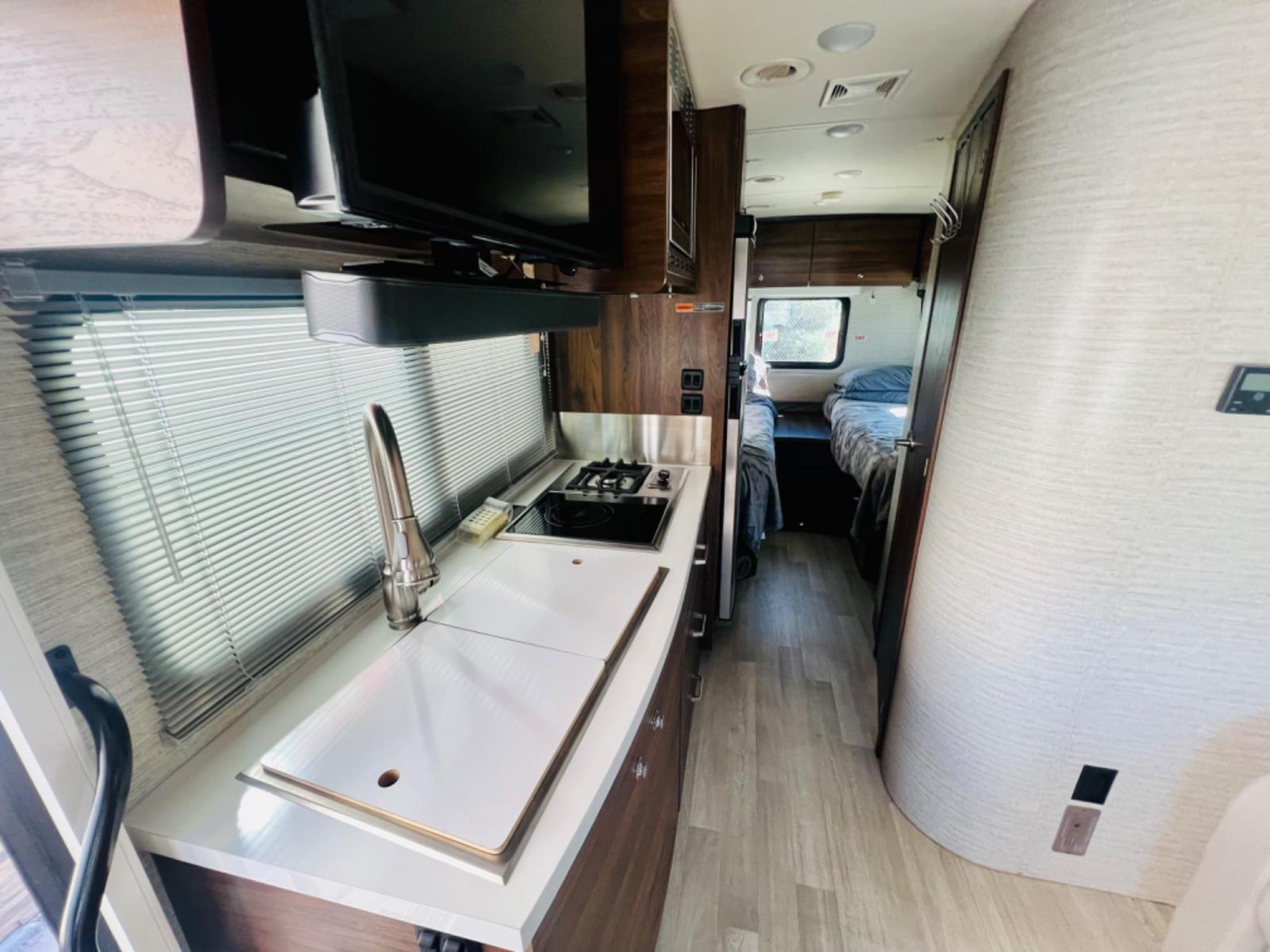 2021 White Winnebago View , located at 2190 Hwy 95, Bullhead City, AZ, 86442, (928) 704-0060, 0.000000, 0.000000 - 2021 Winnebago view . Mercedes Benz diesel . Only 4300 miles . Clear title . Electric slide . Diesel generator with 8 hours . Solar charging system . Bluetooth . Navigation . Super clean - Photo #13