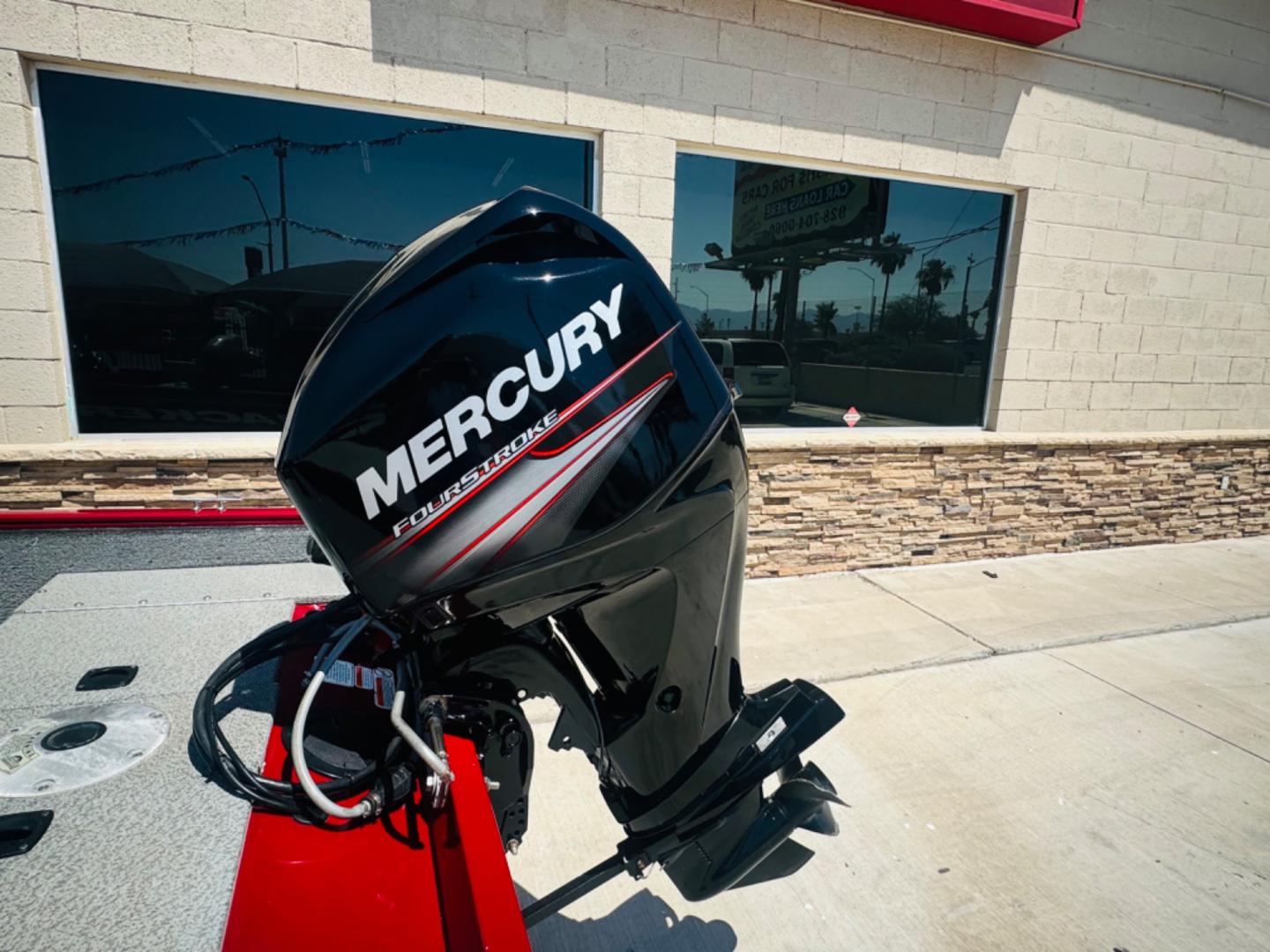 2019 Red , located at 2190 Hwy 95, Bullhead City, AZ, 86442, (928) 704-0060, 0.000000, 0.000000 - on consigment. This super clean 2019 Bass tracker V16 super guide fishing boat. Red in color. fish finder, trolling motor. 50 4 stroke mercury engine. 2 owners. super clean. - Photo#11