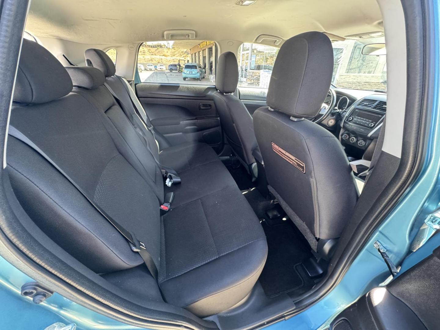 2014 blue Mitsubishi Outlander Sport ES AWC (4A4AR3AUXEE) with an 2.0L L4 DOHC 16V engine, Continuously Variable Transmission transmission, located at 2190 Hwy 95, Bullhead City, AZ, 86442, (928) 704-0060, 0.000000, 0.000000 - 2014 Mitsubishi Outlander sport. all wheel drive. free warranty. free carfax. completely serviced. IN house financing available. buy here pay here. we finance. - Photo#11