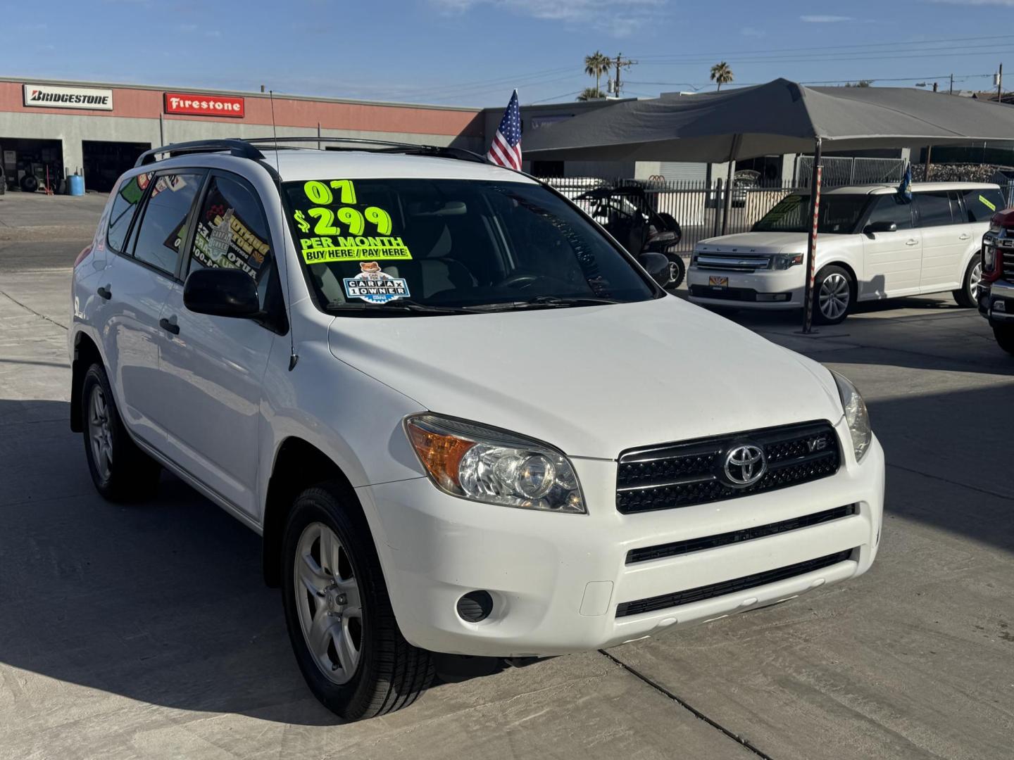 2007 Toyota RAV4 Base V6 2WD (JTMZK33V076) with an 3.5L V6 DOHC 24V engine, 5-Speed Automatic Overdrive transmission, located at 2190 Hwy 95, Bullhead City, AZ, 86442, (928) 704-0060, 0.000000, 0.000000 - *1 owner. - Photo#3