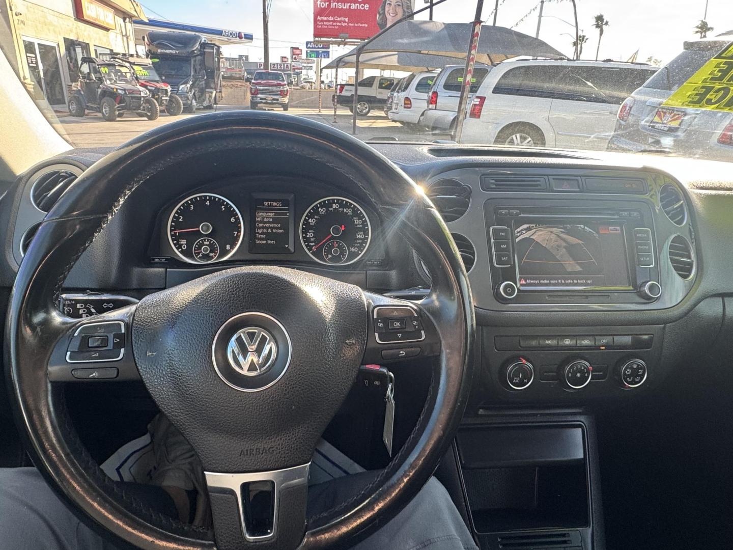 2015 Volkswagen Tiguan S (WVGAV7AX6FW) with an 2.0L L4 DOHC 16V TURBO engine, 6-Speed Automatic transmission, located at 2190 Hwy 95, Bullhead City, AZ, 86442, (928) 704-0060, 0.000000, 0.000000 - Photo#11