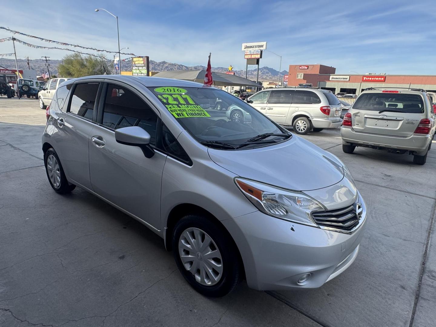2016 Silver Nissan Versa Note S , located at 2190 Hwy 95, Bullhead City, AZ, 86442, (928) 704-0060, 0.000000, 0.000000 - 2016 Nissan Versa Note S . 91 k miles new tires . Free warranty. We finance . Cold ac . Great gas mileage. Bluetooth backup camera . Loaded - Photo#11