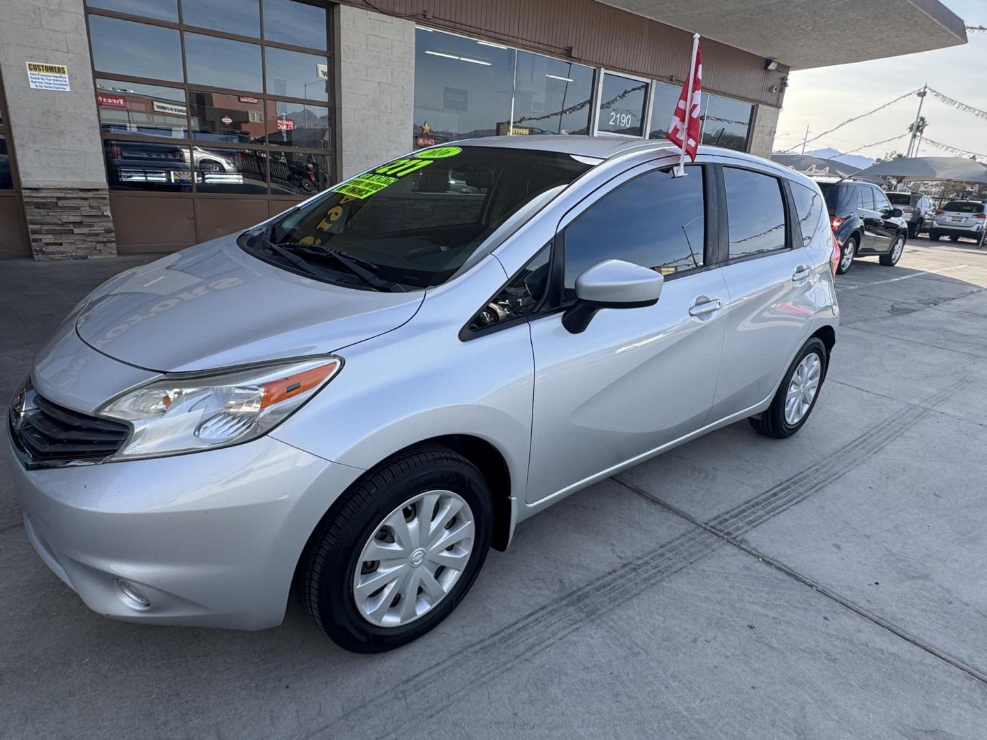 2016 Silver Nissan Versa Note S , located at 2190 Hwy 95, Bullhead City, AZ, 86442, (928) 704-0060, 0.000000, 0.000000 - 2016 Nissan Versa Note S . 91 k miles new tires . Free warranty. We finance . Cold ac . Great gas mileage. Bluetooth backup camera . Loaded - Photo#9
