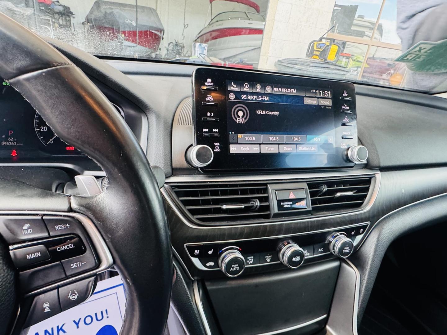 2018 White Honda Accord Touring CVT (1HGCV2F91JA) with an 1.5L L4 DOHC 16V engine, CVT transmission, located at 2190 Hwy 95, Bullhead City, AZ, 86442, (928) 704-0060, 0.000000, 0.000000 - 1 owner 2018 Honda accord . Leather loaded . White on color . Bluetooth , backup camera . Satellite radio . Custom wheels . Touring edition . 2.0i4 - Photo#11