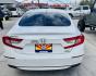 2018 White Honda Accord Touring CVT (1HGCV2F91JA) with an 1.5L L4 DOHC 16V engine, CVT transmission, located at 2190 Hwy 95, Bullhead City, AZ, 86442, (928) 704-0060, 0.000000, 0.000000 - 1 owner 2018 Honda accord . Leather loaded . White on color . Bluetooth , backup camera . Satellite radio . Custom wheels . Touring edition . 2.0i4 - Photo#3