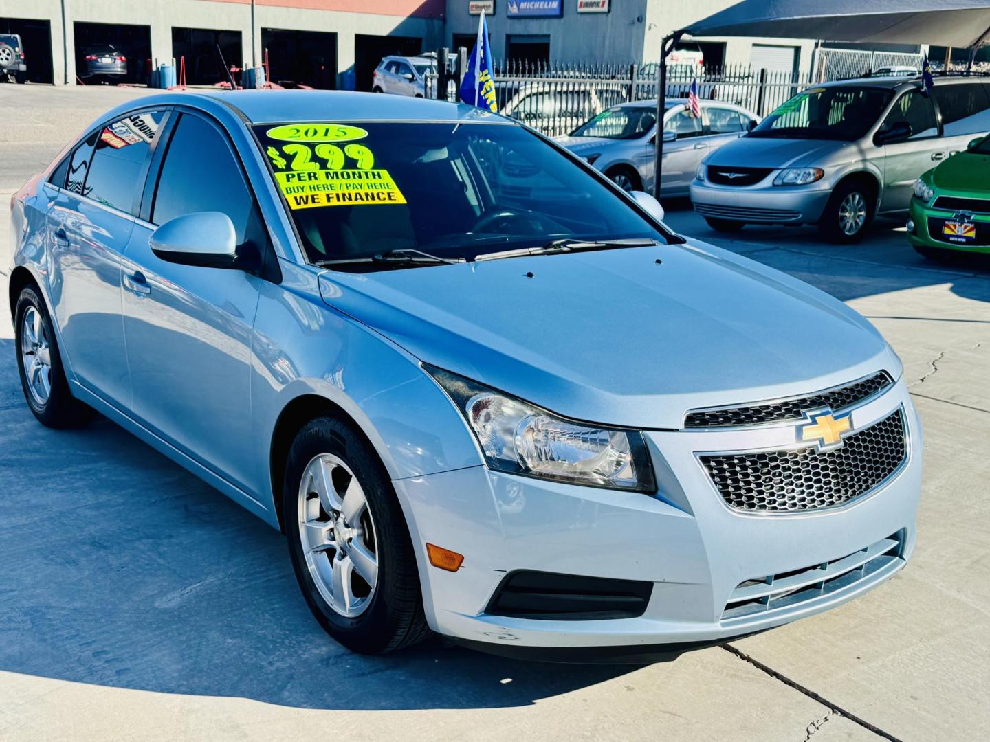 2011 blue Chevrolet Cruze 1LT (1G1PF5S91B7) with an 1.4L L4 DOHC 16V TURBO engine, 6-Speed Automatic transmission, located at 2190 Hwy 95, Bullhead City, AZ, 86442, (928) 704-0060, 0.000000, 0.000000 - automatic 1 owner super clean. we finance. - Photo#0