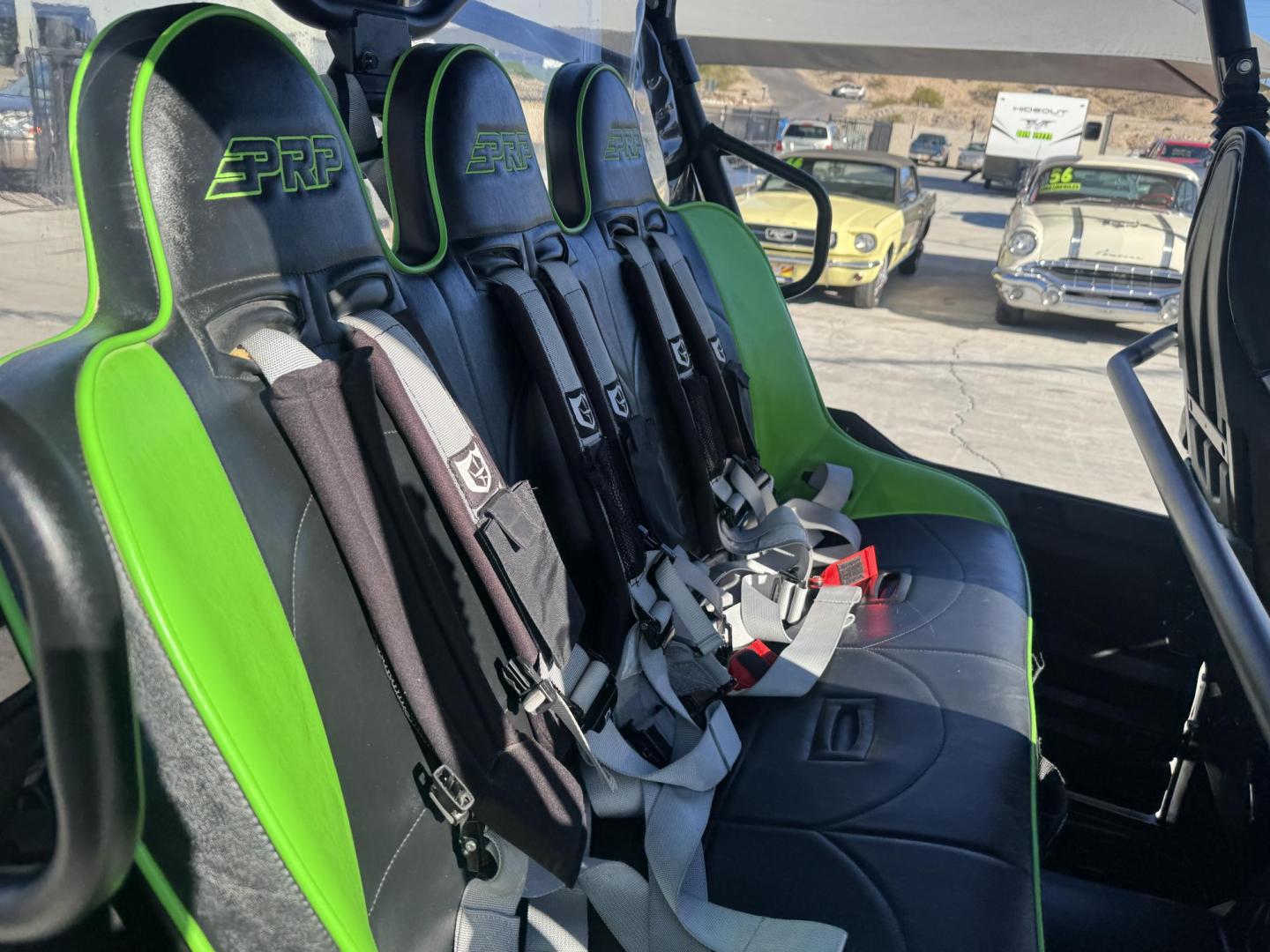 2018 green Kawasaki Teryx - (JKBRTCG12JB) , located at 2190 Hwy 95, Bullhead City, AZ, 86442, (928) 704-0060, 0.000000, 0.000000 - 1 owner lots of extras. hard top rear spare mount and carrier. 3 rear seats. seats 5. always garaged. - Photo#10