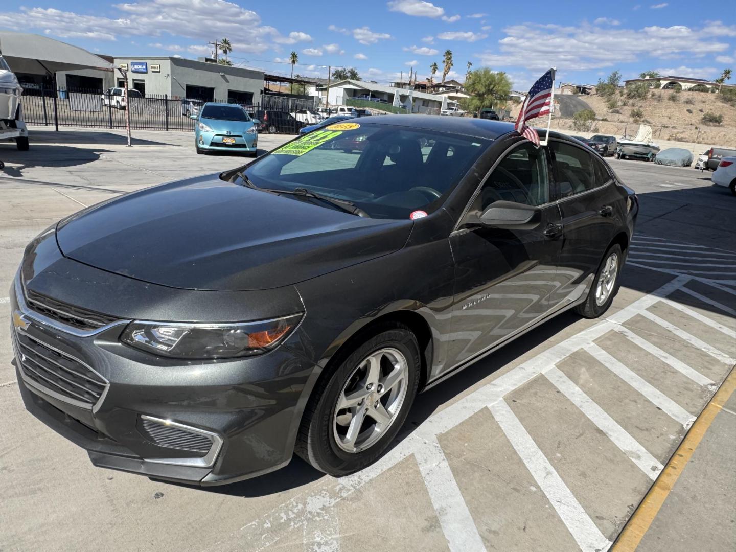 2018 blue Chevrolet Malibu LS (1G1ZB5ST2JF) with an 1.5L L4 DOHC 16V engine, 6A transmission, located at 2190 Hwy 95, Bullhead City, AZ, 86442, (928) 704-0060, 0.000000, 0.000000 - 2018 Malibu LA. 1 owner . Only 52k miles . We finance . Free warranty - Photo#10