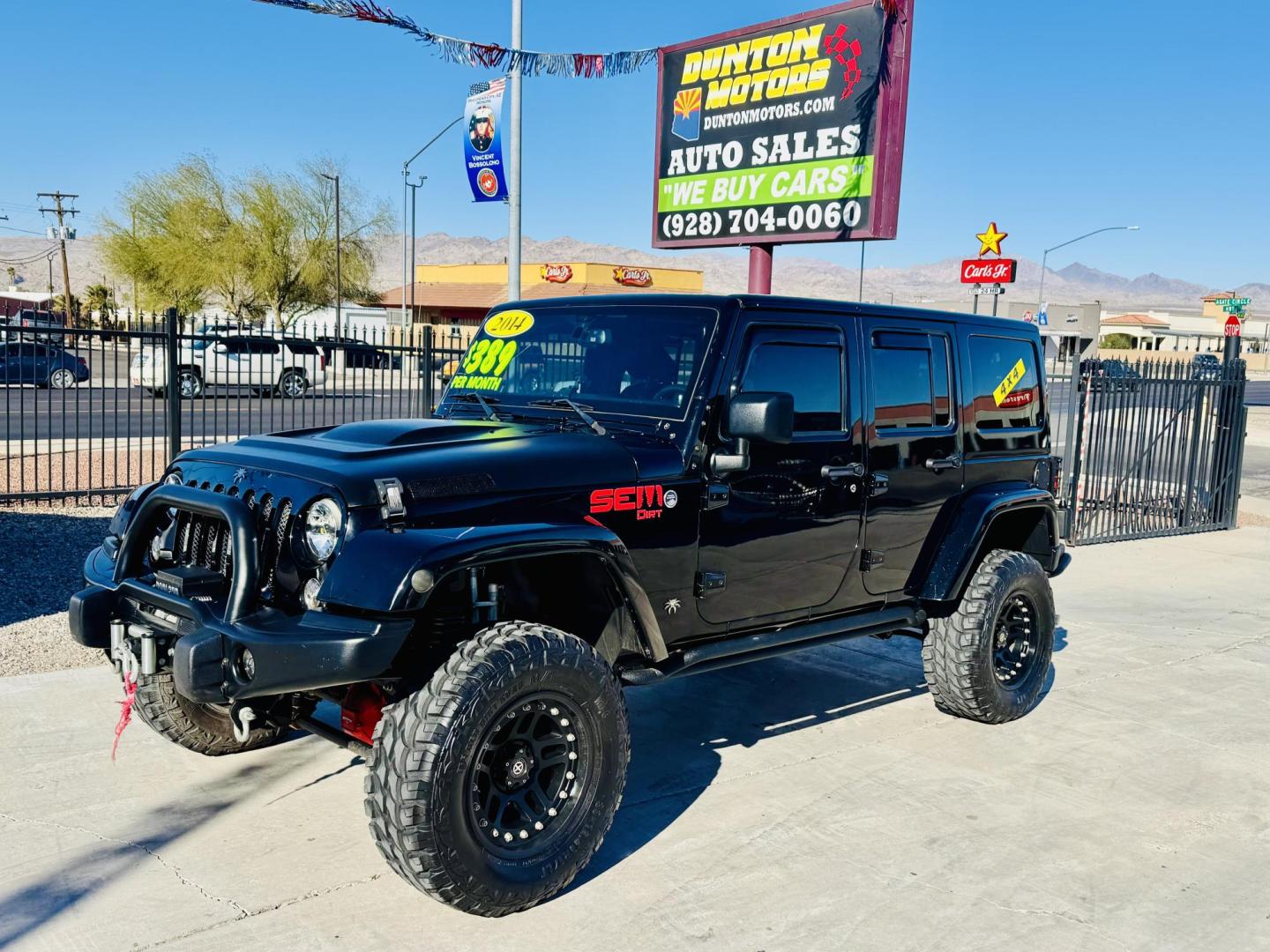 2014 Black Jeep Wrangler Unlimited Rubicon 4WD (1C4BJWFG0EL) with an 3.6L V6 DOHC 24V FFV engine, located at 2190 Hwy 95, Bullhead City, AZ, 86442, (928) 704-0060, 0.000000, 0.000000 - 2014 Jeep wrangler Rubicon. Automatic 4x4. hard top. carbon custom hood. 4 in lift kit with 33 in tires. Lots of extras, full size spare, on board compressor. satellite radio, leather, navigation. Top of the line for jeeps. v6. 110k miles. In excellent shape. free and clear title. Financing availabl - Photo#25