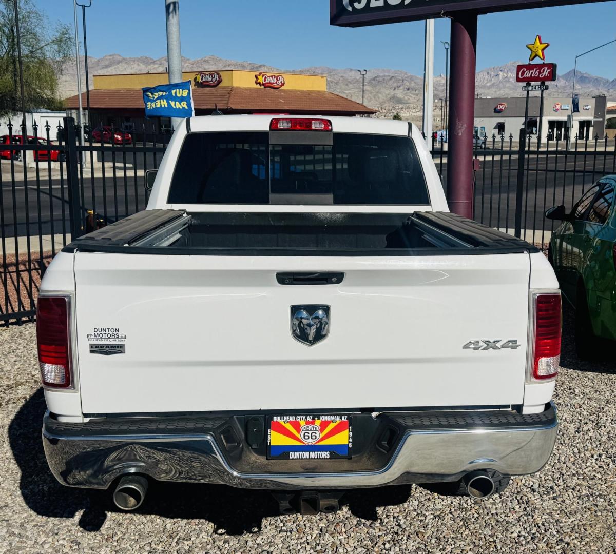2016 White Ram 1500 , located at 2190 Hwy 95, Bullhead City, AZ, 86442, (928) 704-0060, 0.000000, 0.000000 - 2016 Ram 1500 4x4. Laramie. Leather loaded. diesel 3.0 v6. ram box. bluetooth, heated seats. navigation. weathertech floor guards. Free and clear title. On consignment. financing available. 127k miles. vin 1C6RR7VM6GS358954 - Photo#1