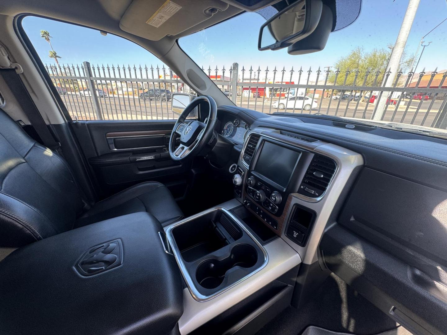 2016 White Ram 1500 , located at 2190 Hwy 95, Bullhead City, AZ, 86442, (928) 704-0060, 0.000000, 0.000000 - 2016 Ram 1500 4x4. Laramie. Leather loaded. diesel 3.0 v6. ram box. bluetooth, heated seats. navigation. weathertech floor guards. Free and clear title. On consignment. financing available. 127k miles. vin 1C6RR7VM6GS358954 - Photo#11