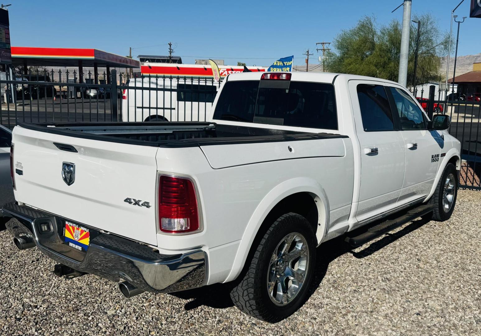 2016 White Ram 1500 , located at 2190 Hwy 95, Bullhead City, AZ, 86442, (928) 704-0060, 0.000000, 0.000000 - 2016 Ram 1500 4x4. Laramie. Leather loaded. diesel 3.0 v6. ram box. bluetooth, heated seats. navigation. weathertech floor guards. Free and clear title. On consignment. financing available. 127k miles. vin 1C6RR7VM6GS358954 - Photo#2