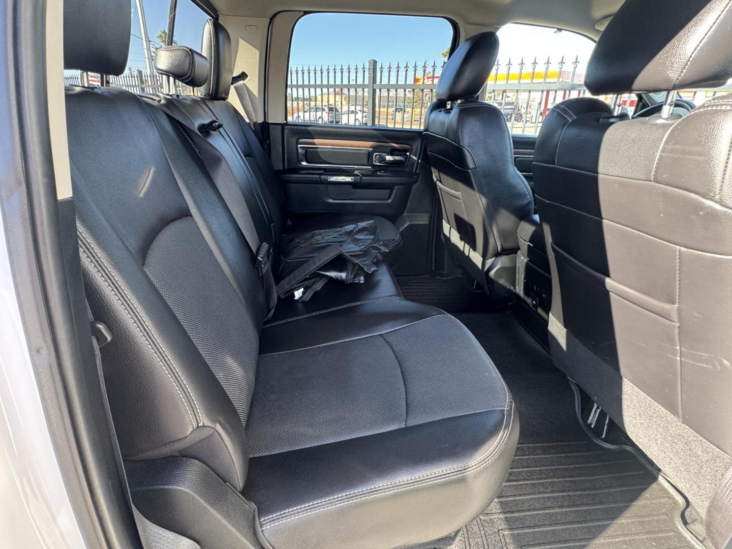 2016 White Ram 1500 , located at 2190 Hwy 95, Bullhead City, AZ, 86442, (928) 704-0060, 0.000000, 0.000000 - 2016 Ram 1500 4x4. Laramie. Leather loaded. diesel 3.0 v6. ram box. bluetooth, heated seats. navigation. weathertech floor guards. Free and clear title. On consignment. financing available. 127k miles. vin 1C6RR7VM6GS358954 - Photo#5