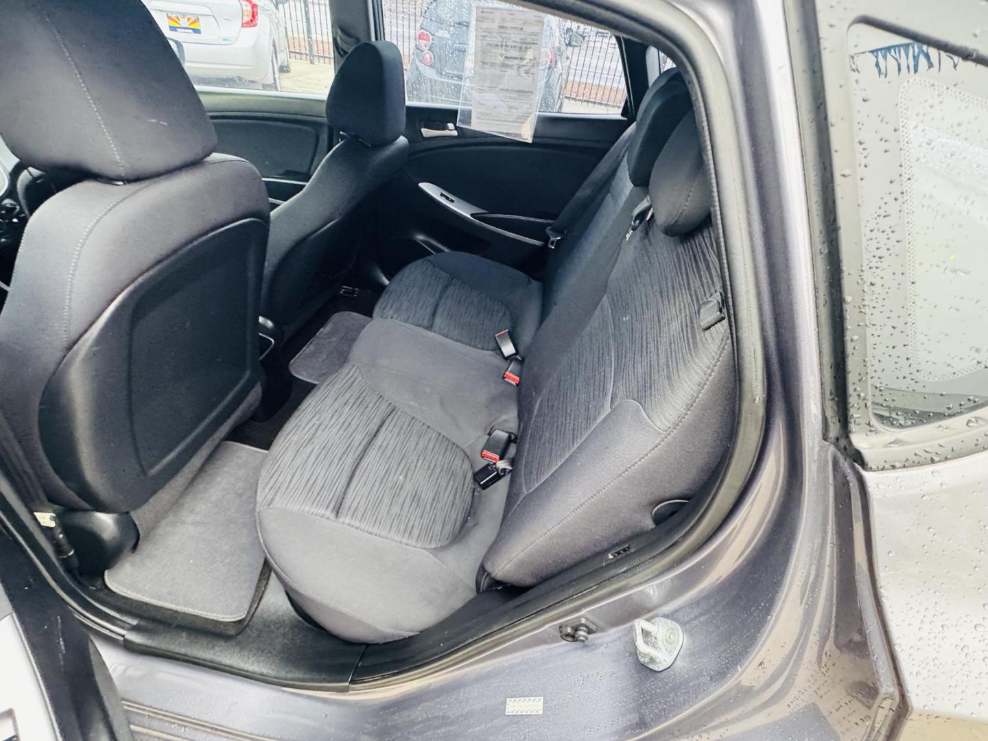2016 grey Hyundai Accent SE 5-Door 6A (KMHCT5AEXGU) with an 1.6L L4 DOHC 16V engine, 6A transmission, located at 2190 Hwy 95, Bullhead City, AZ, 86442, (928) 704-0060, 0.000000, 0.000000 - 2016 hyundai accent Se. Brand new tires. completely serviced . 118k miles. in house financing available. - Photo#5