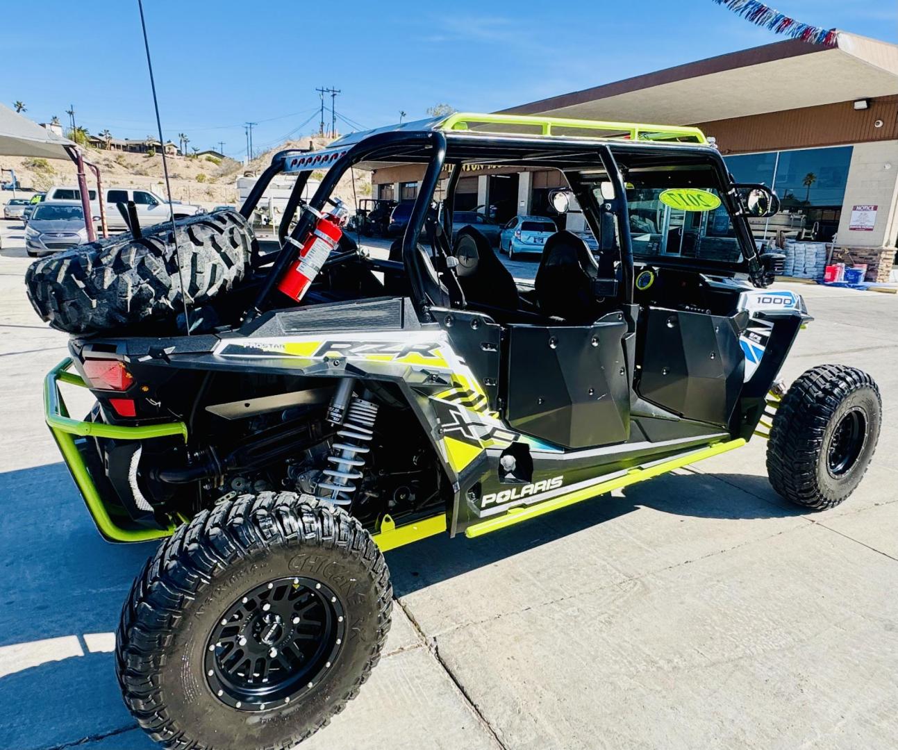 2017 White Polaris RZR XP 4 Turbo EPS - (3NSVFE99XHF) , located at 2190 Hwy 95, Bullhead City, AZ, 86442, (928) 704-0060, 0.000000, 0.000000 - Photo#4