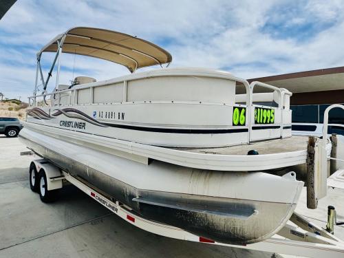 2006 Crestliner pontoon boat 2485LX