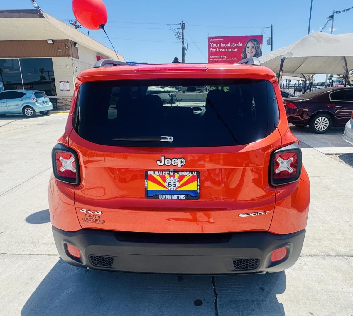2017 Orange metallic Jeep Renegade Sport 4WD (ZACCJBAB1HP) with an 2.4L L4 DOHC 16V engine, 6M transmission, located at 2190 Hwy 95, Bullhead City, AZ, 86442, (928) 704-0060, 0.000000, 0.000000 - 1 owner. clean carfax. 4 wheel drive. financing available. free warranty. - Photo#10