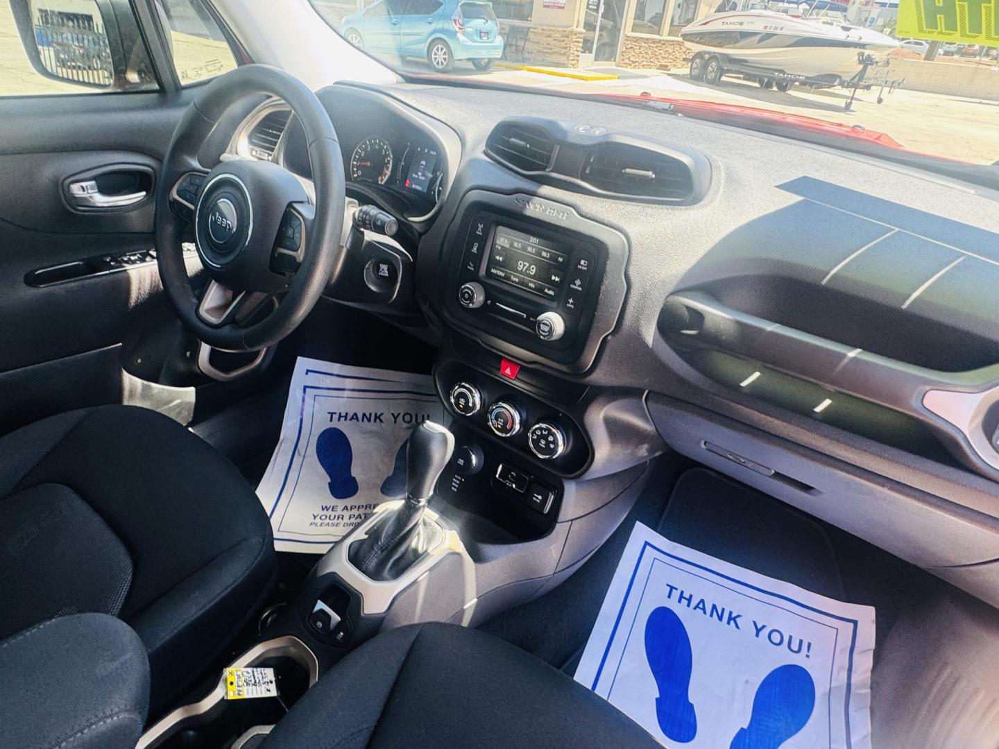 2017 Orange metallic Jeep Renegade Sport 4WD (ZACCJBAB1HP) with an 2.4L L4 DOHC 16V engine, 6M transmission, located at 2190 Hwy 95, Bullhead City, AZ, 86442, (928) 704-0060, 0.000000, 0.000000 - 1 owner. clean carfax. 4 wheel drive. financing available. free warranty. - Photo#11
