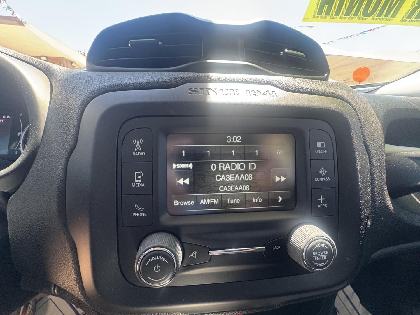 2017 Orange metallic Jeep Renegade Sport 4WD (ZACCJBAB1HP) with an 2.4L L4 DOHC 16V engine, 6M transmission, located at 2190 Hwy 95, Bullhead City, AZ, 86442, (928) 704-0060, 0.000000, 0.000000 - 1 owner. clean carfax. 4 wheel drive. financing available. free warranty. - Photo#18