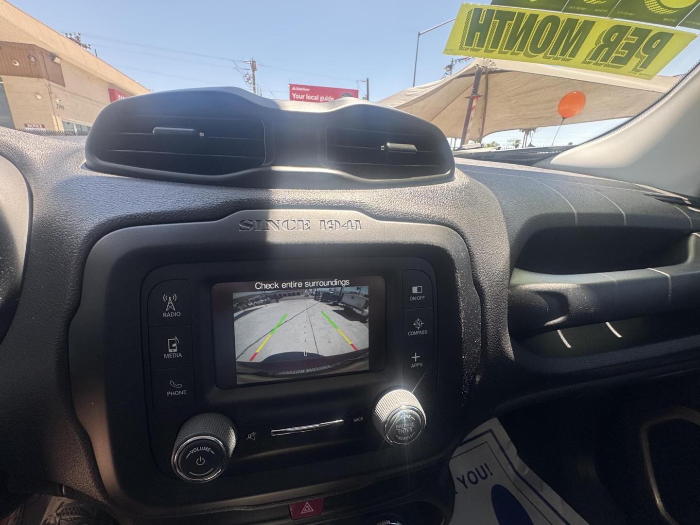 2017 Orange metallic Jeep Renegade Sport 4WD (ZACCJBAB1HP) with an 2.4L L4 DOHC 16V engine, 6M transmission, located at 2190 Hwy 95, Bullhead City, AZ, 86442, (928) 704-0060, 0.000000, 0.000000 - 1 owner. clean carfax. 4 wheel drive. financing available. free warranty. - Photo#22