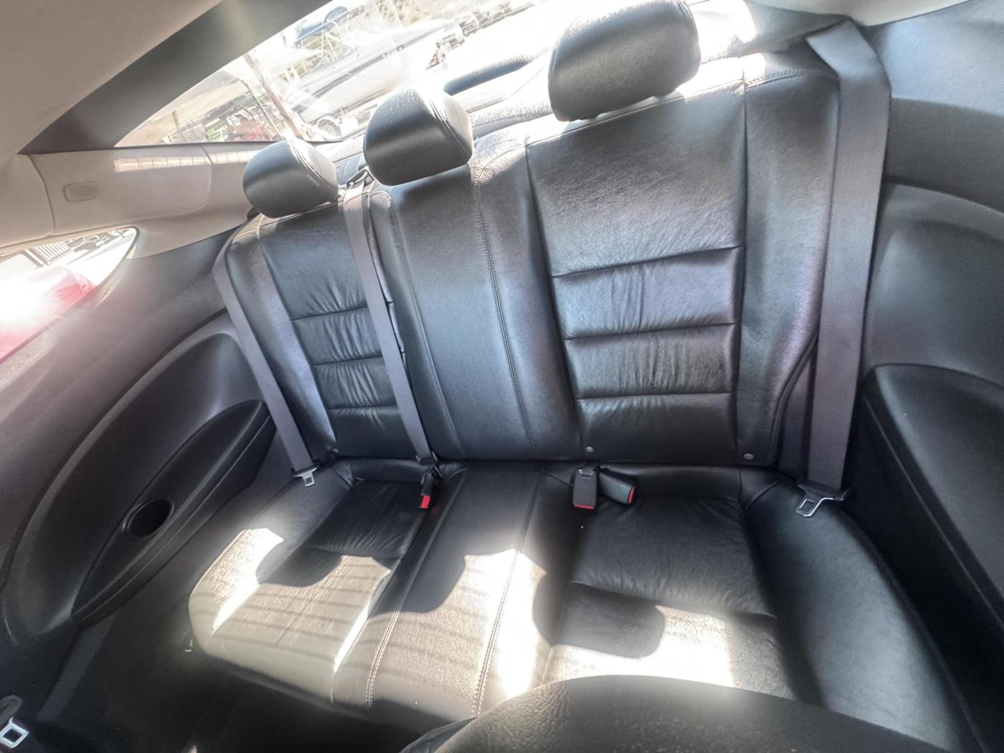 2008 Red /black Honda Accord EX-L Coupe AT (1HGCS12888A) with an 2.4L L4 DOHC 16V engine, 5-Speed Automatic Overdrive transmission, located at 2190 Hwy 95, Bullhead City, AZ, 86442, (928) 704-0060, 0.000000, 0.000000 - leather moonroof. completely serviced. free warranty. free carfax. Financing available. automatic trans. - Photo#11