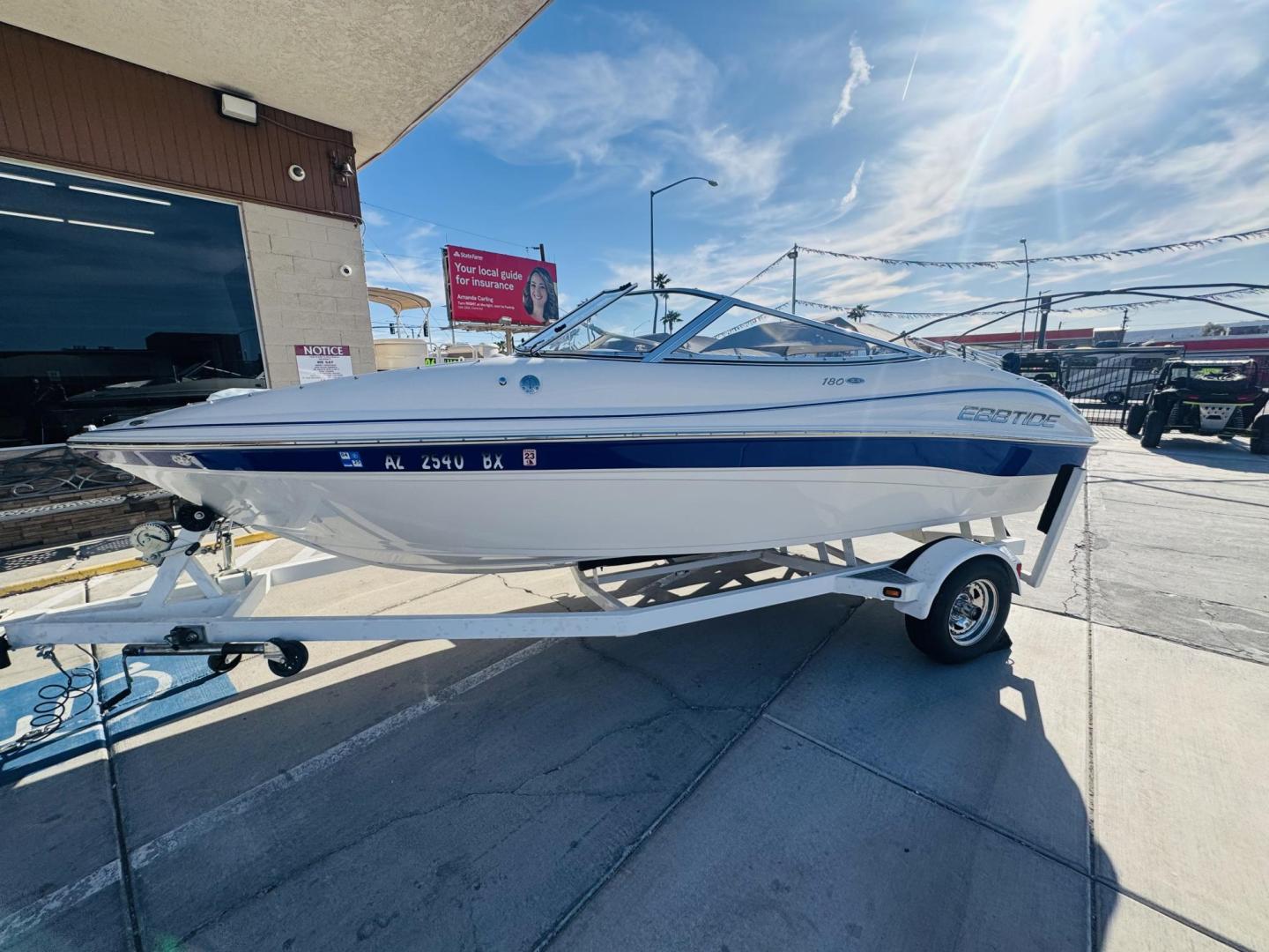 2007 White Ebbtide 180 SE , located at 2190 Hwy 95, Bullhead City, AZ, 86442, (928) 704-0060, 0.000000, 0.000000 - 2007 Ebbtide Boat 180. super clean . Only 160 hours. Bimini top. Full cover for boat. new battery recently serviced. free and clear title. ready for the lake. lots of extras. Mercury engine. clean clean - Photo#13