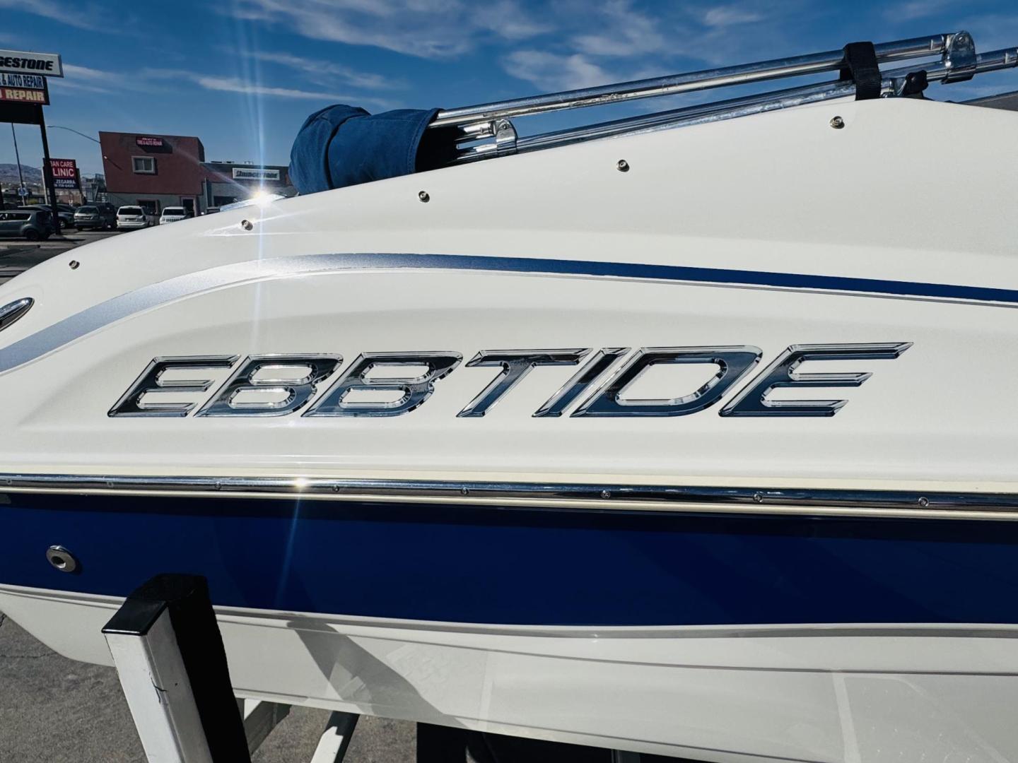 2007 White Ebbtide 180 SE , located at 2190 Hwy 95, Bullhead City, AZ, 86442, (928) 704-0060, 0.000000, 0.000000 - 2007 Ebbtide Boat 180. super clean . Only 160 hours. Bimini top. Full cover for boat. new battery recently serviced. free and clear title. ready for the lake. lots of extras. Mercury engine. clean clean - Photo#14