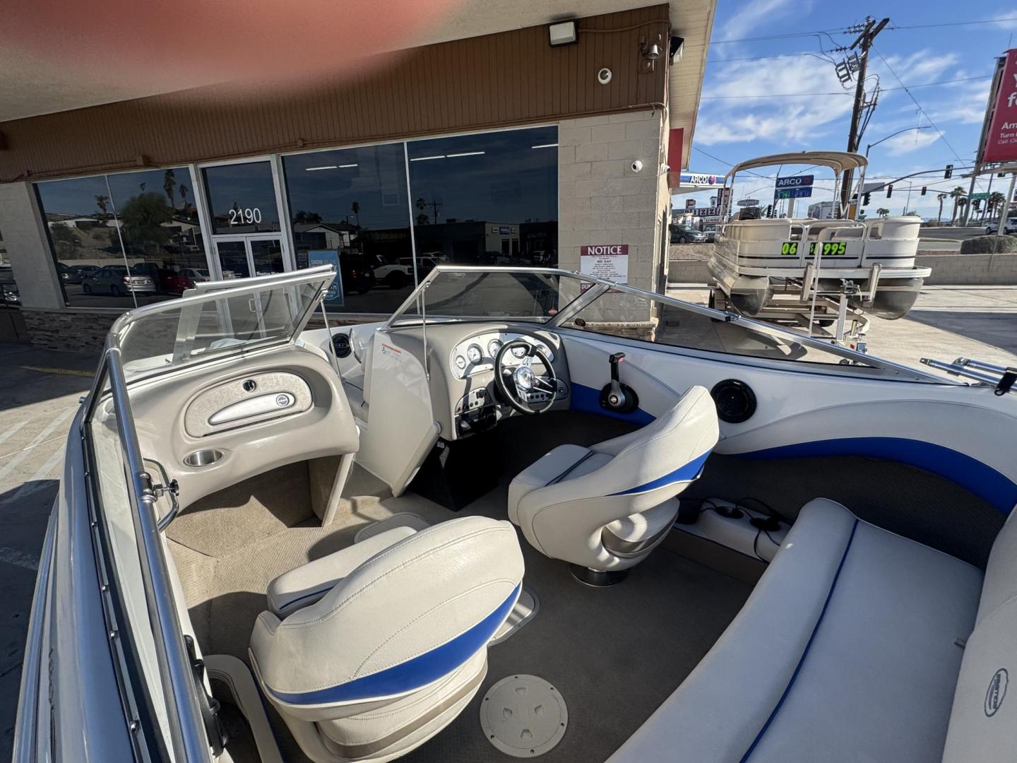 2007 White Ebbtide 180 SE , located at 2190 Hwy 95, Bullhead City, AZ, 86442, (928) 704-0060, 0.000000, 0.000000 - 2007 Ebbtide Boat 180. super clean . Only 160 hours. Bimini top. Full cover for boat. new battery recently serviced. free and clear title. ready for the lake. lots of extras. Mercury engine. clean clean - Photo#16