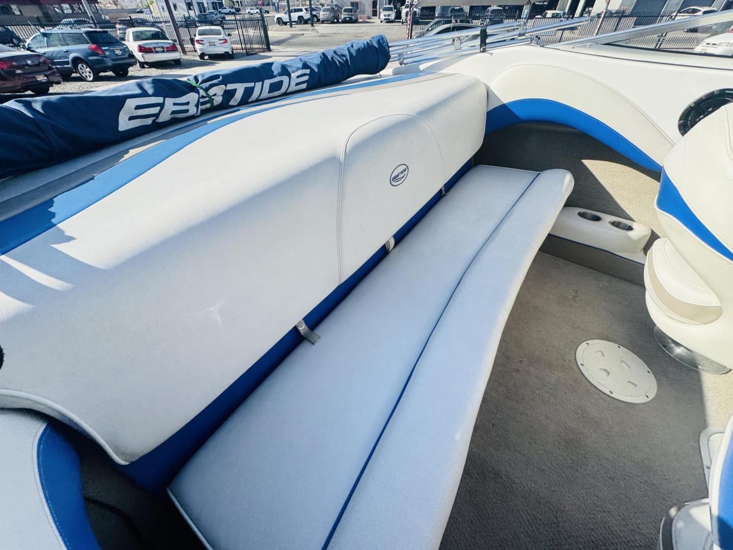2007 White Ebbtide 180 SE , located at 2190 Hwy 95, Bullhead City, AZ, 86442, (928) 704-0060, 0.000000, 0.000000 - 2007 Ebbtide Boat 180. super clean . Only 160 hours. Bimini top. Full cover for boat. new battery recently serviced. free and clear title. ready for the lake. lots of extras. Mercury engine. clean clean - Photo#21