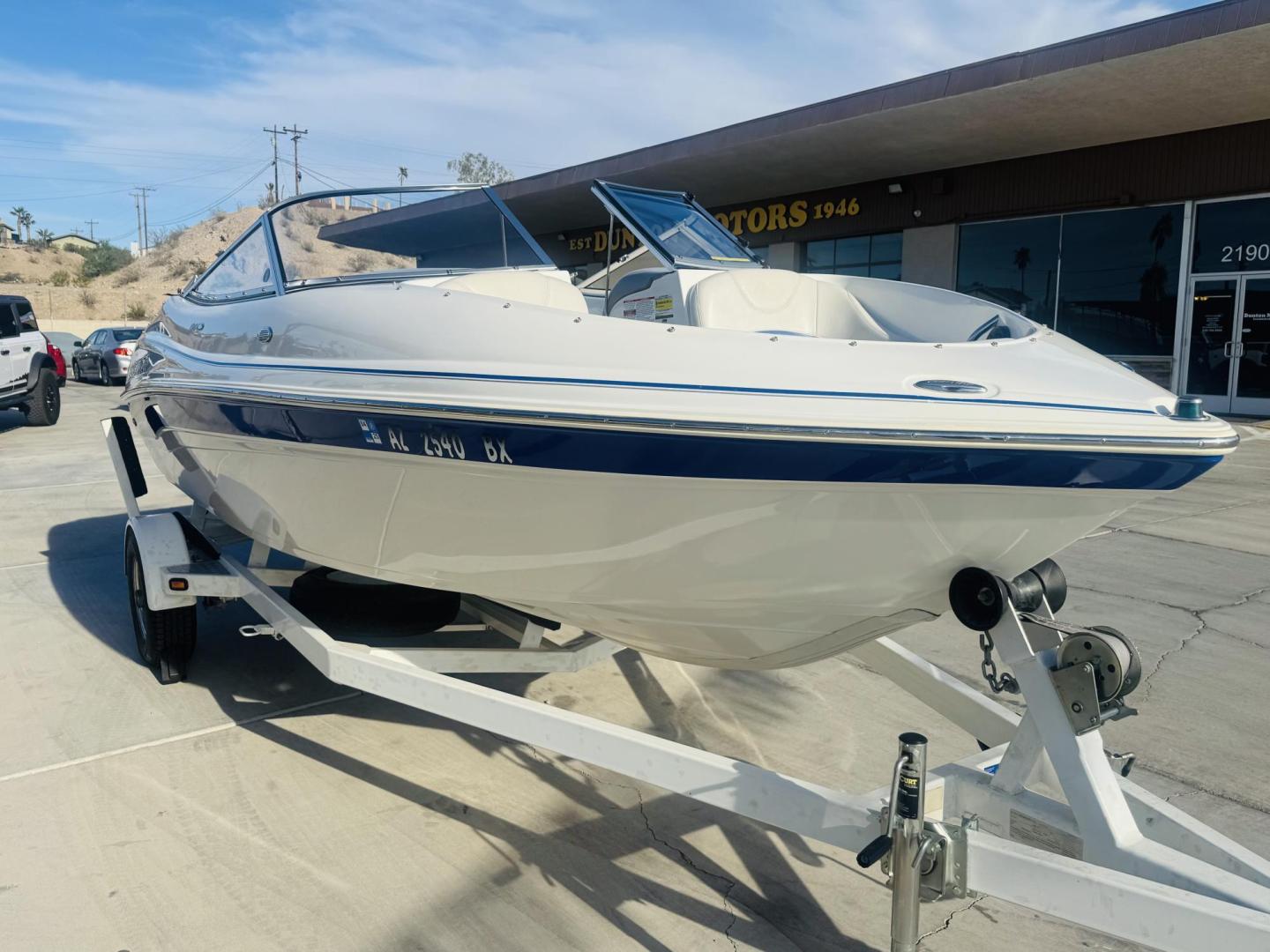 2007 White Ebbtide 180 SE , located at 2190 Hwy 95, Bullhead City, AZ, 86442, (928) 704-0060, 0.000000, 0.000000 - 2007 Ebbtide Boat 180. super clean . Only 160 hours. Bimini top. Full cover for boat. new battery recently serviced. free and clear title. ready for the lake. lots of extras. Mercury engine. clean clean - Photo#5