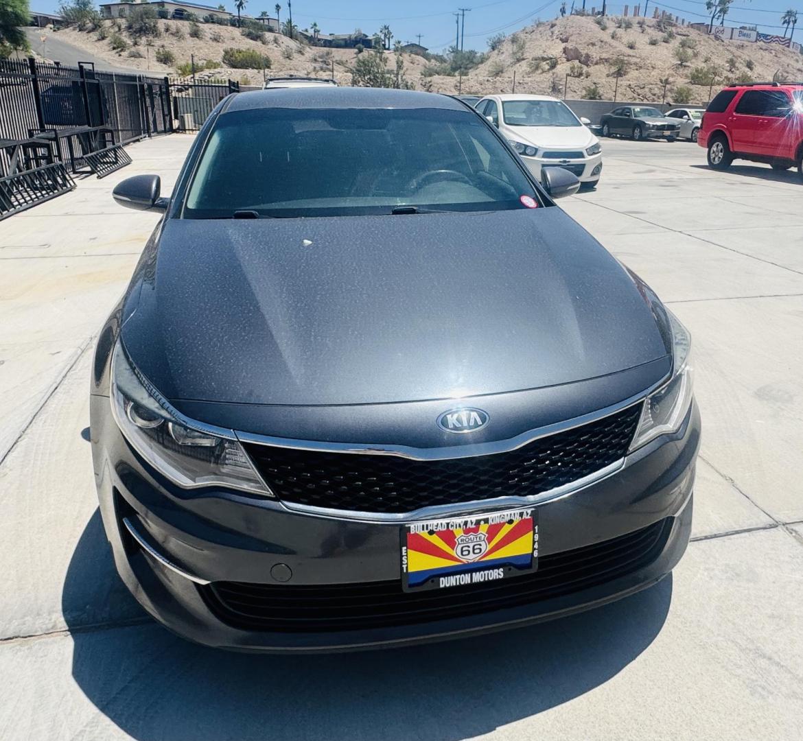2016 Kia Optima LX (KNAGT4L38G5) with an 2.4L L4 DOHC 16V engine, 6A transmission, located at 2190 Hwy 95, Bullhead City, AZ, 86442, (928) 704-0060, 0.000000, 0.000000 - Photo#1