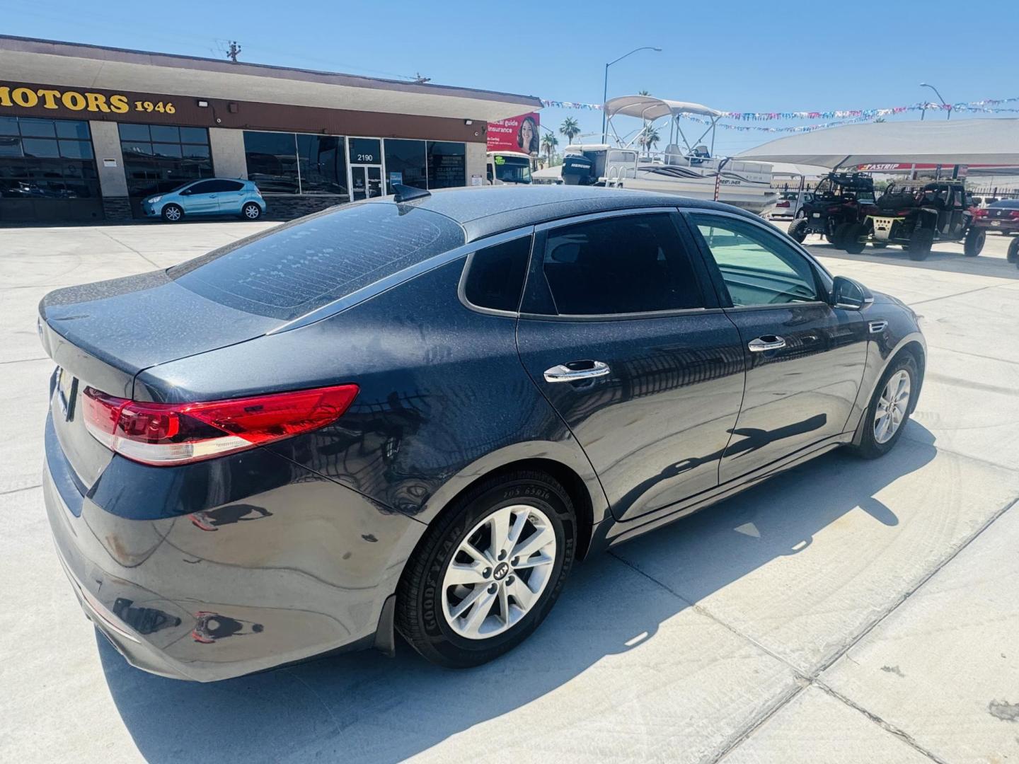2016 Kia Optima LX (KNAGT4L38G5) with an 2.4L L4 DOHC 16V engine, 6A transmission, located at 2190 Hwy 95, Bullhead City, AZ, 86442, (928) 704-0060, 0.000000, 0.000000 - Photo#6
