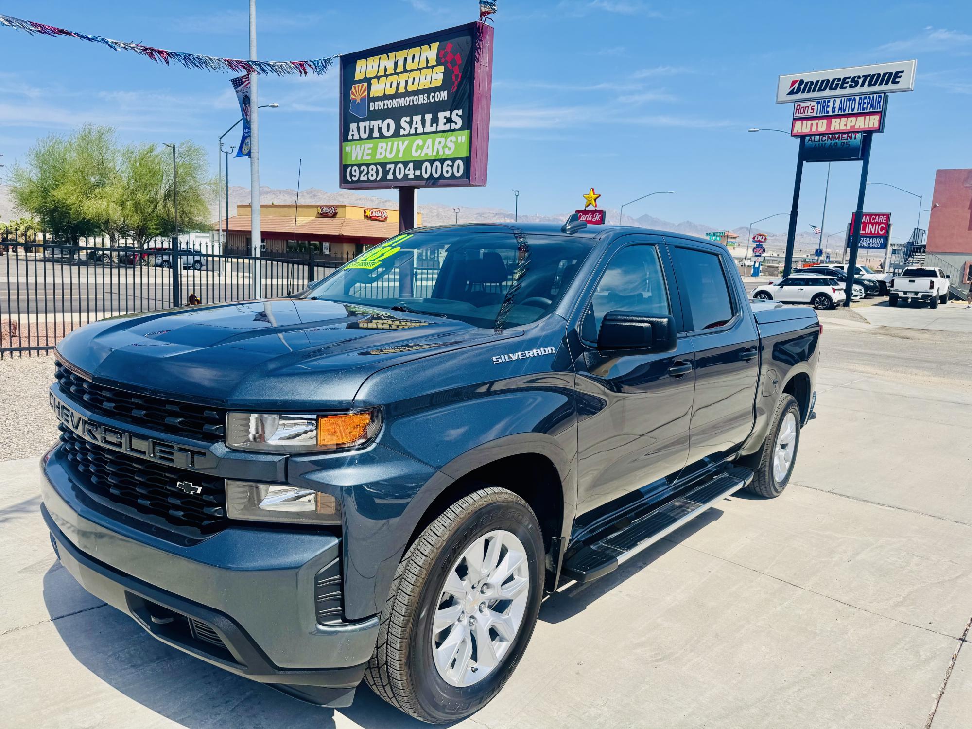 photo of 2021 Chevrolet Silverado 1500 Custom Crew Cab Short Box 2WD
