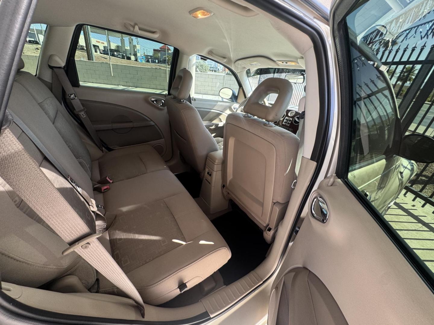 2006 Gold Chrysler PT Cruiser Touring Edition (3A4FY58B76T) with an 2.4L L4 DOHC 16V engine, located at 2190 Hwy 95, Bullhead City, AZ, 86442, (928) 704-0060, 0.000000, 0.000000 - super clean best of show pt cruiser. 2006 touring edition. brand new tires/wheels. serpentine belts been replaced. elderly owned. great running car. needs nothing. - Photo#3