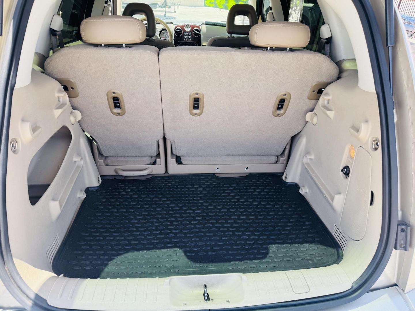 2006 Gold Chrysler PT Cruiser Touring Edition (3A4FY58B76T) with an 2.4L L4 DOHC 16V engine, located at 2190 Hwy 95, Bullhead City, AZ, 86442, (928) 704-0060, 0.000000, 0.000000 - super clean best of show pt cruiser. 2006 touring edition. brand new tires/wheels. serpentine belts been replaced. elderly owned. great running car. needs nothing. - Photo#21