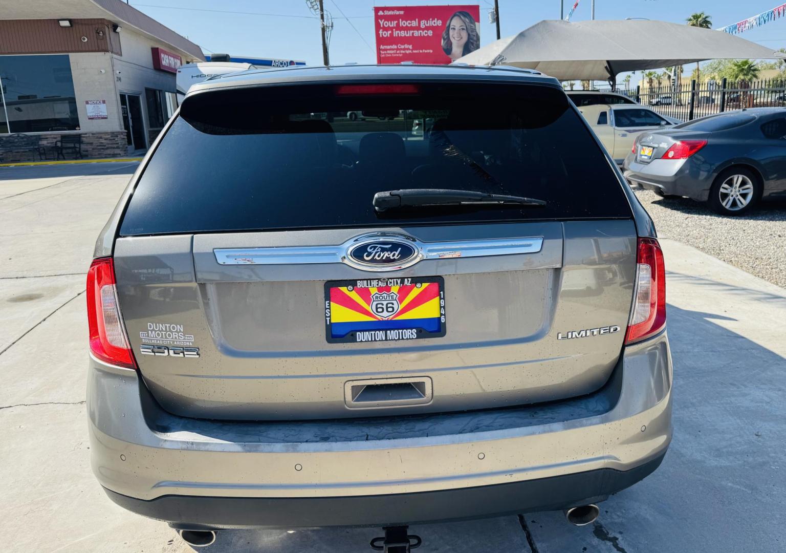 2013 Bronze Ford Edge Limited FWD (2FMDK3KC9DB) with an 3.5L V6 DOHC 24V engine, 6-Speed Automatic transmission, located at 2190 Hwy 95, Bullhead City, AZ, 86442, (928) 704-0060, 0.000000, 0.000000 - Photo#3