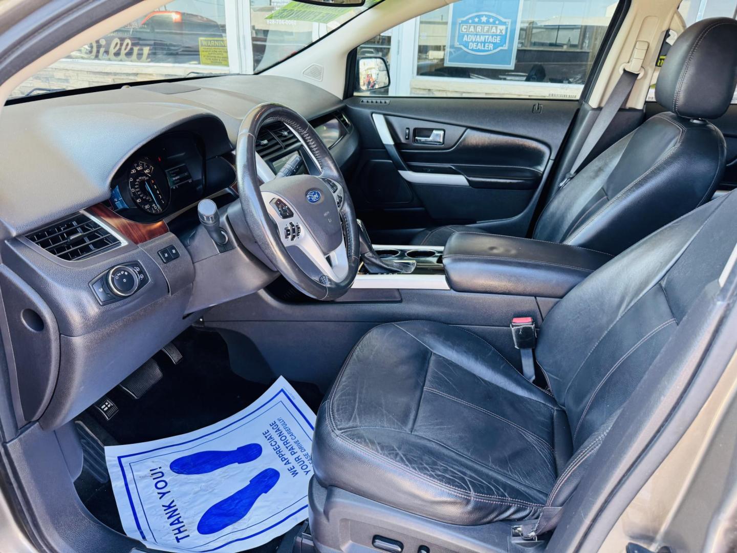 2013 Bronze Ford Edge Limited FWD (2FMDK3KC9DB) with an 3.5L V6 DOHC 24V engine, 6-Speed Automatic transmission, located at 2190 Hwy 95, Bullhead City, AZ, 86442, (928) 704-0060, 0.000000, 0.000000 - Photo#9