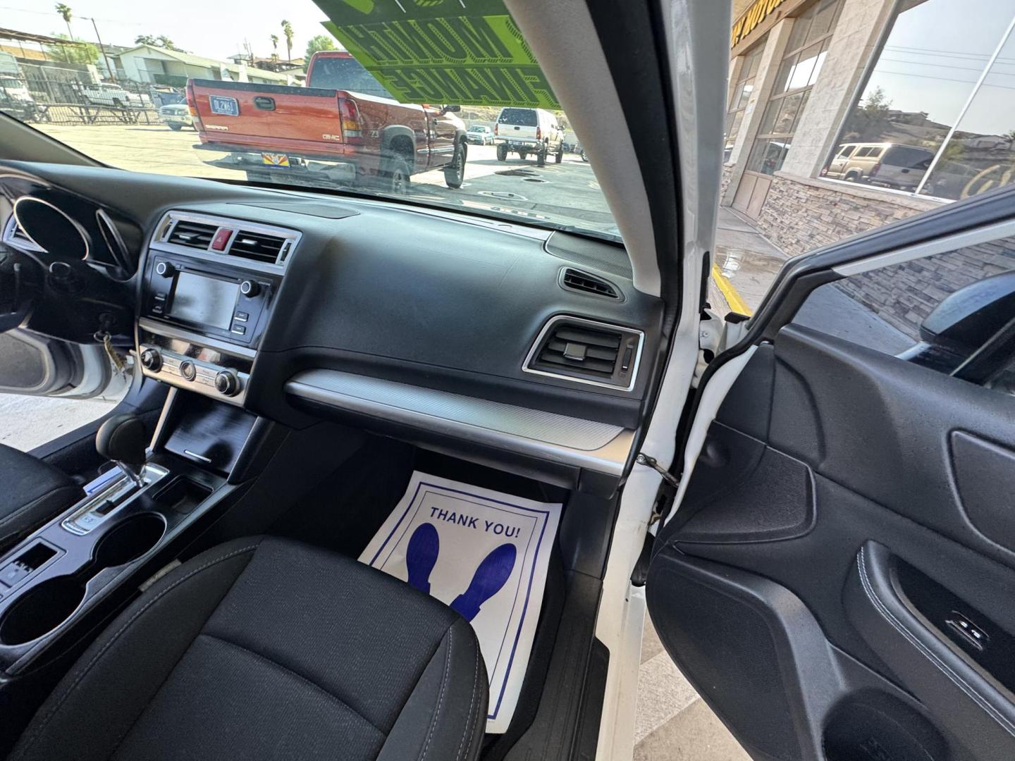2017 White Subaru Legacy 2.5i Premium (4S3BNAB65H3) with an 2.5L H4 SOHC 16V engine, CVT transmission, located at 2190 Hwy 95, Bullhead City, AZ, 86442, (928) 704-0060, 0.000000, 0.000000 - Photo#15