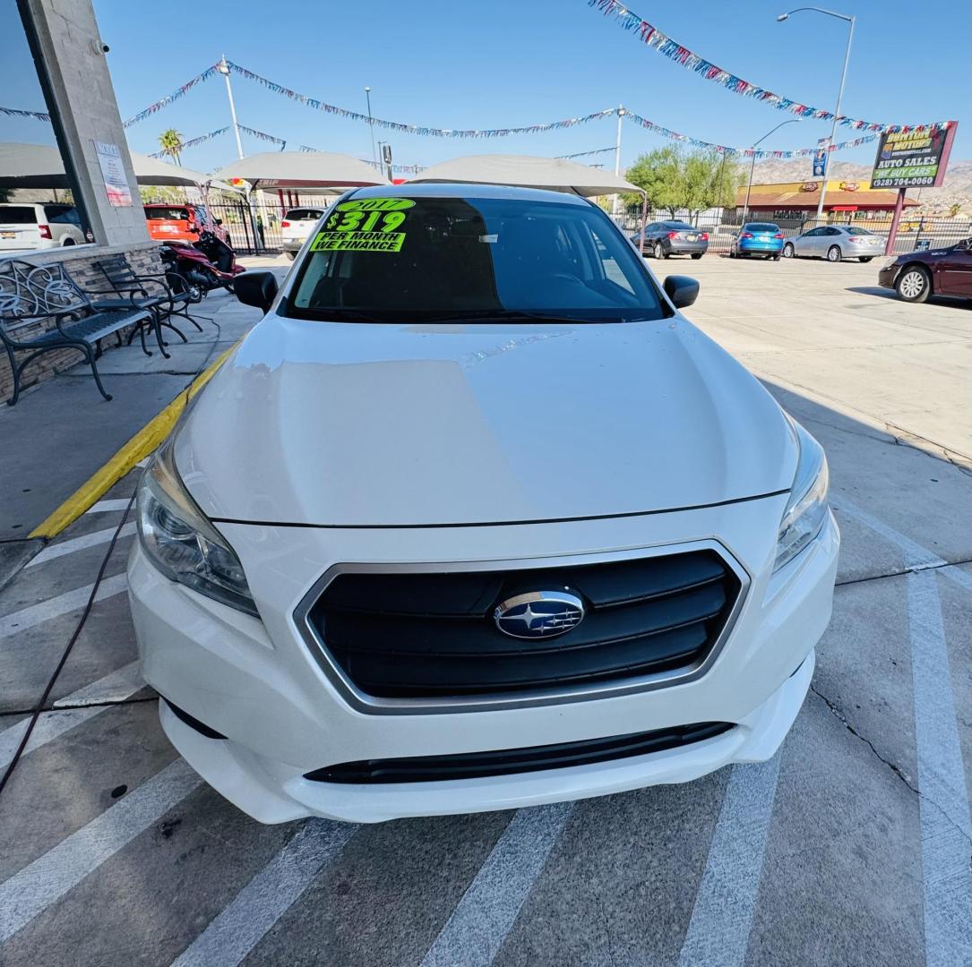 2017 White Subaru Legacy 2.5i Premium (4S3BNAB65H3) with an 2.5L H4 SOHC 16V engine, CVT transmission, located at 2190 Hwy 95, Bullhead City, AZ, 86442, (928) 704-0060, 0.000000, 0.000000 - Photo#1