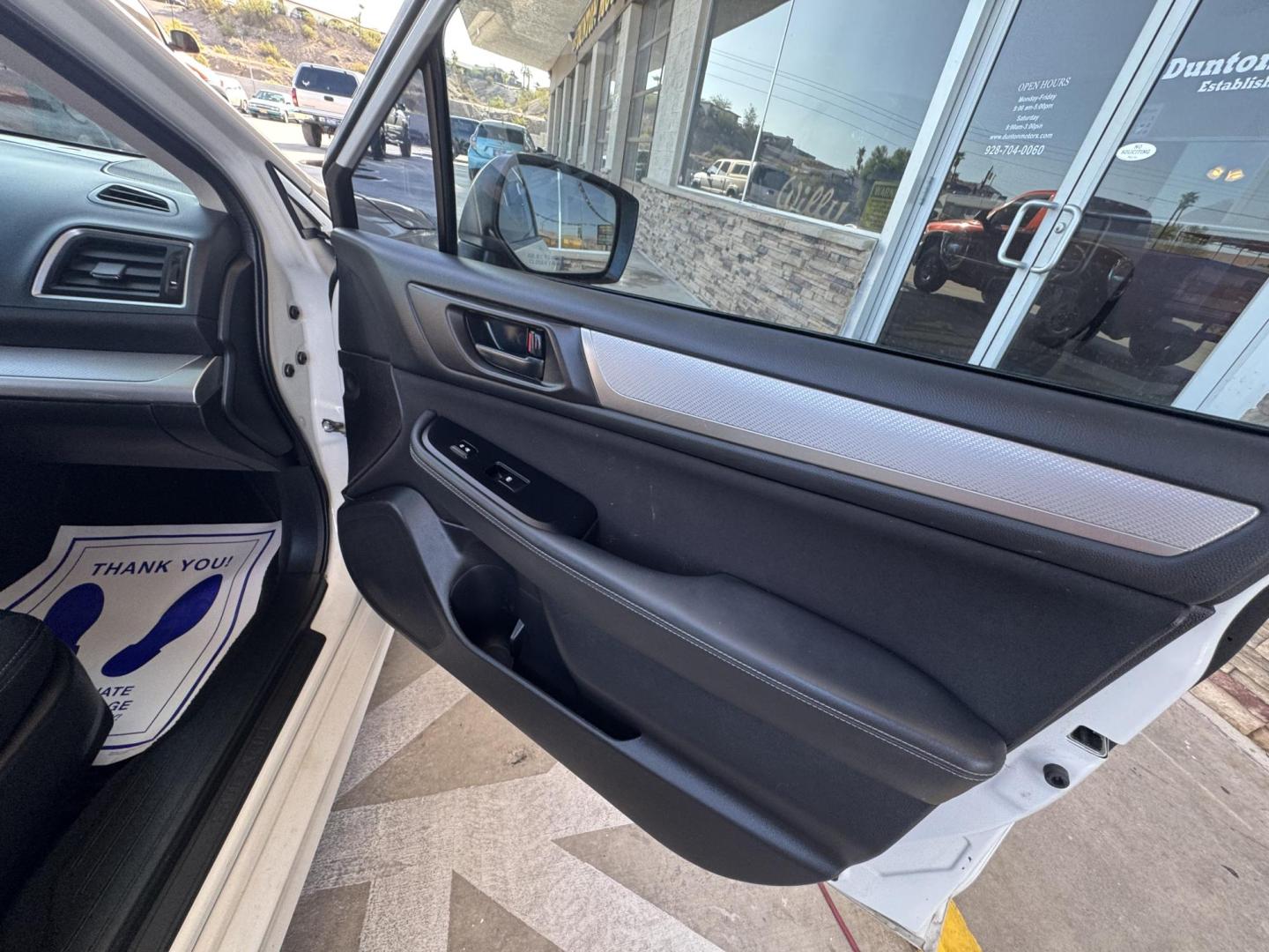 2017 White Subaru Legacy 2.5i Premium (4S3BNAB65H3) with an 2.5L H4 SOHC 16V engine, CVT transmission, located at 2190 Hwy 95, Bullhead City, AZ, 86442, (928) 704-0060, 0.000000, 0.000000 - Photo#5