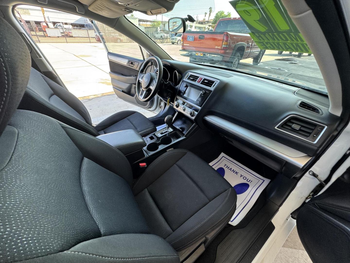 2017 White Subaru Legacy 2.5i Premium (4S3BNAB65H3) with an 2.5L H4 SOHC 16V engine, CVT transmission, located at 2190 Hwy 95, Bullhead City, AZ, 86442, (928) 704-0060, 0.000000, 0.000000 - Photo#18