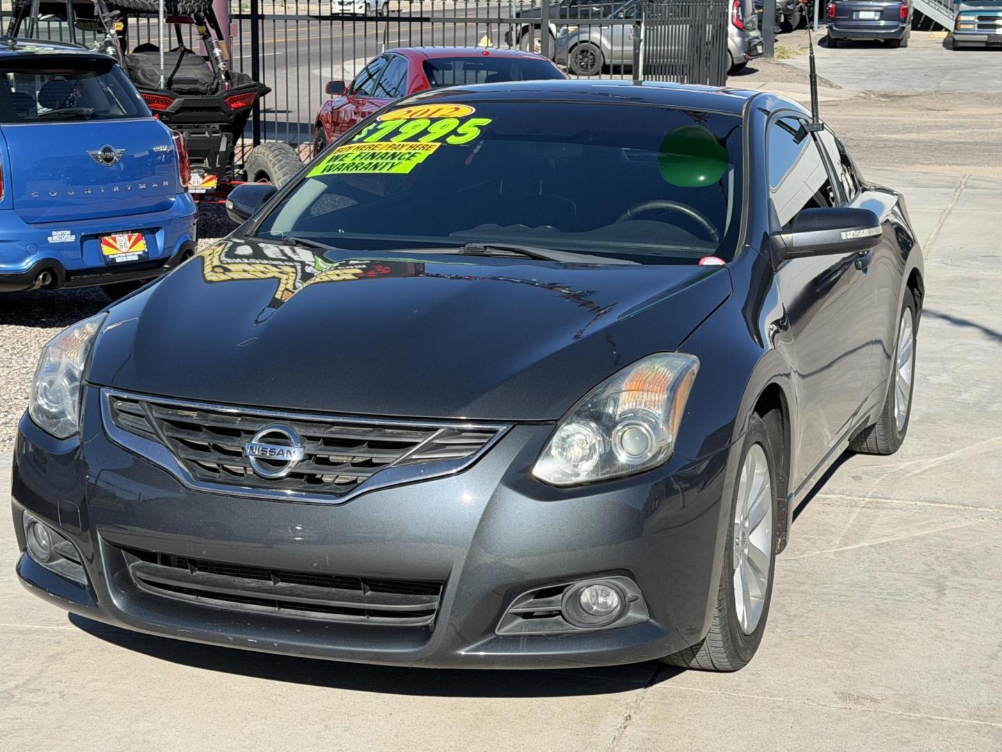 2012 Charcoal /black leather , located at 2190 Hwy 95, Bullhead City, AZ, 86442, (928) 704-0060, 0.000000, 0.000000 - 2012 Nissan Altima 2.5 S. leather loaded, moonroof, backup camera, xm radio, free warranty, free carfax, we finance ,buy here pay here. in house financing available. - Photo#12